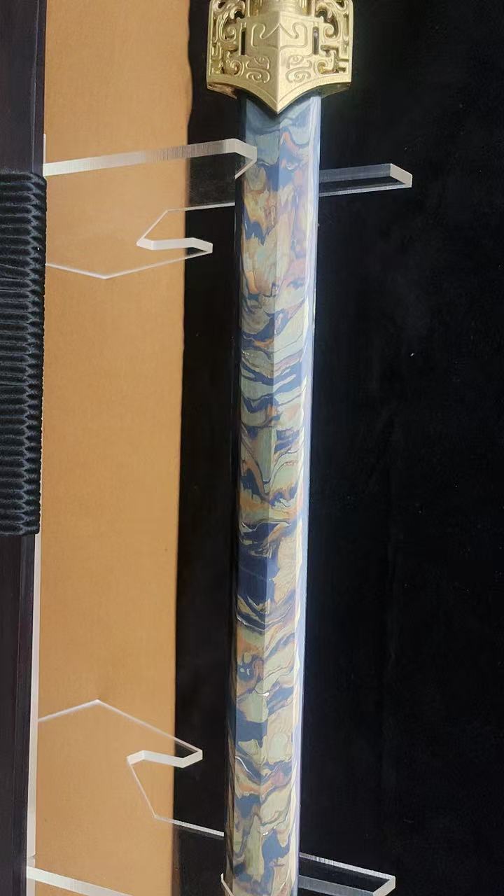 PRE-ORDER Cloudhammer Han Jian - Sokka 's Space Sword - Pattern Welded Meteorite Steel