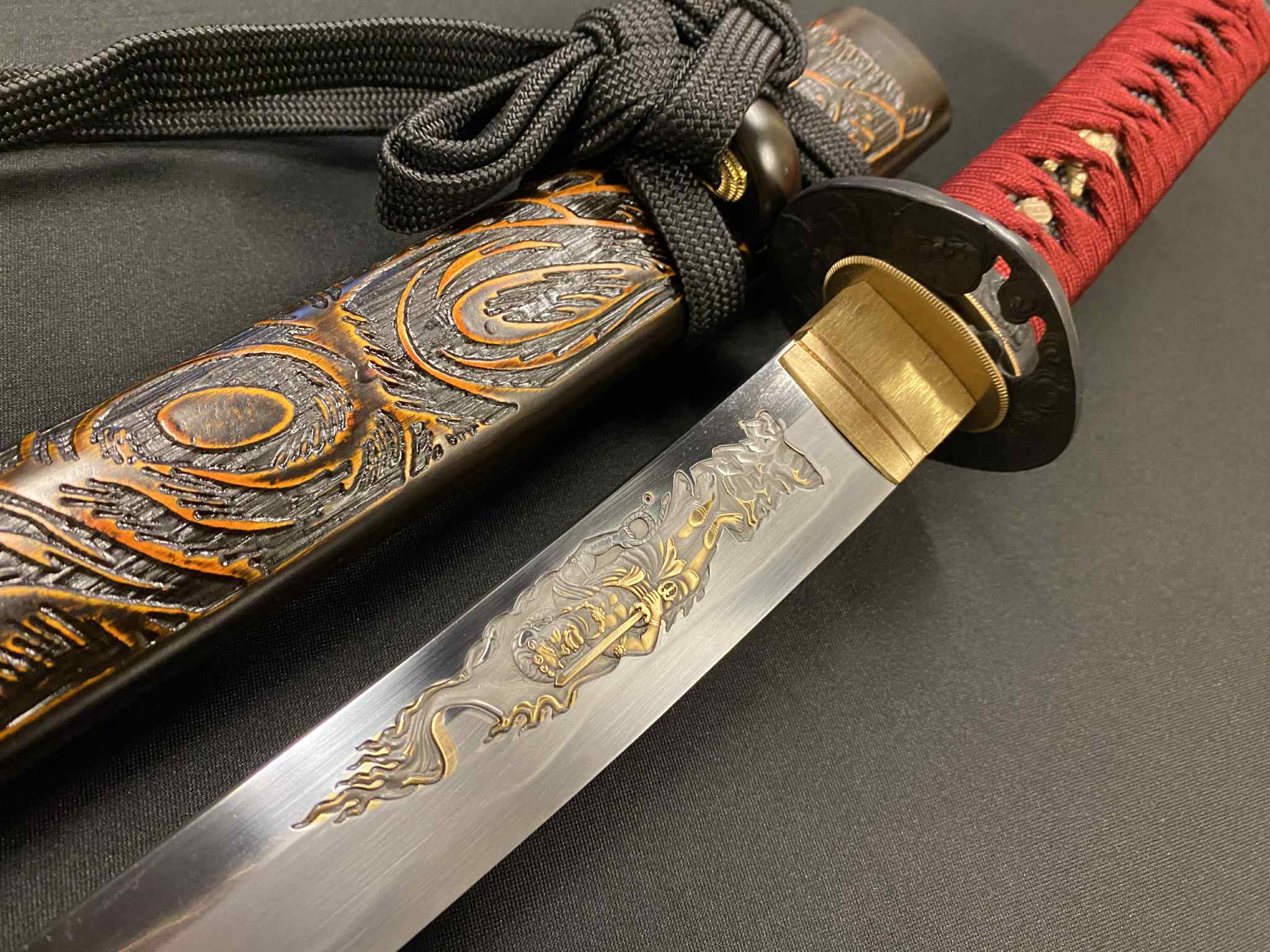 Phoenix Armory Osoraku Tanto - Gilded Wrath T10