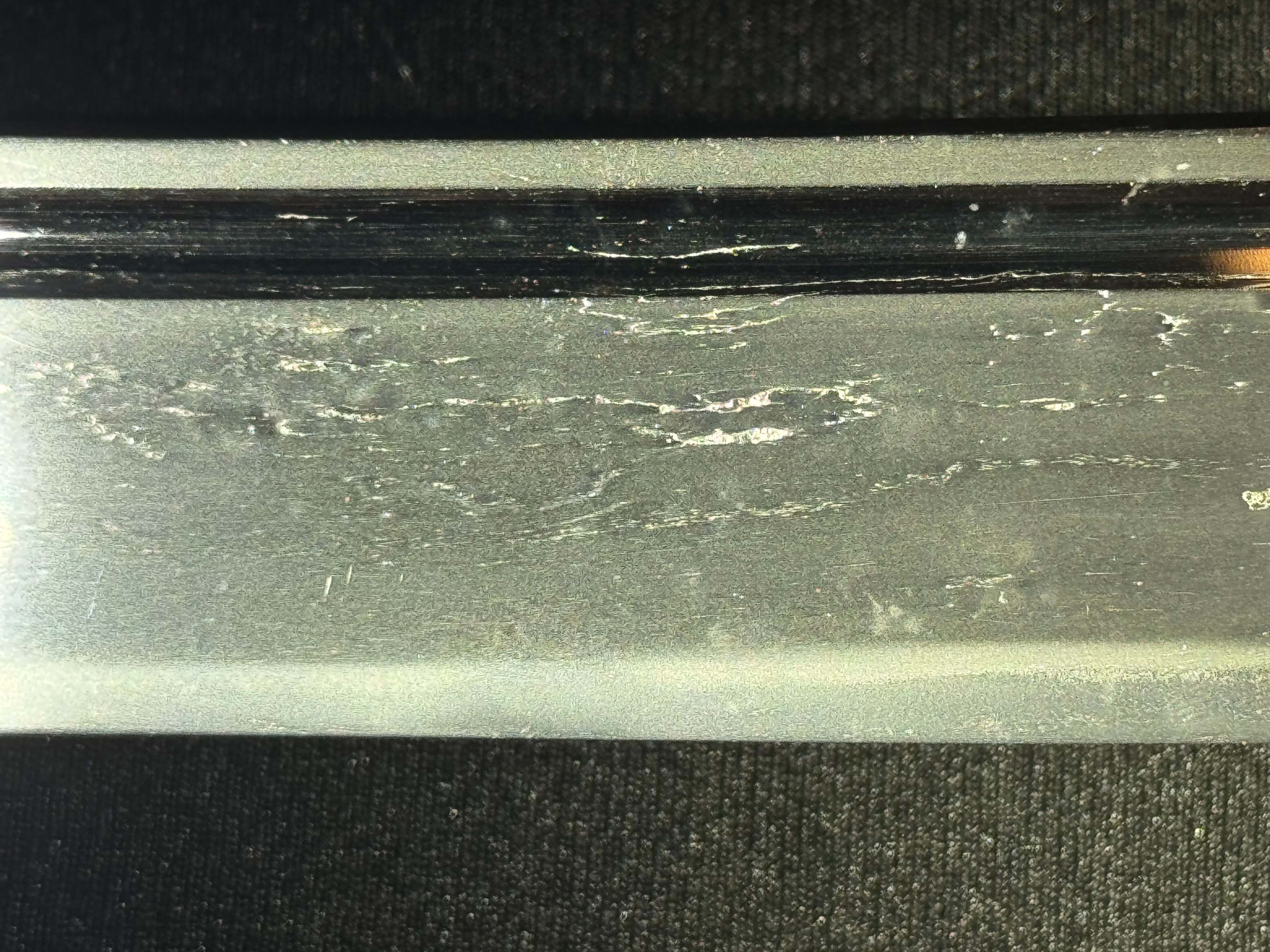 Antique Nihonto - Muromachi Period (500 years old) Wakizashi in Shirasaya - signed Soshu Ju Hiromasa