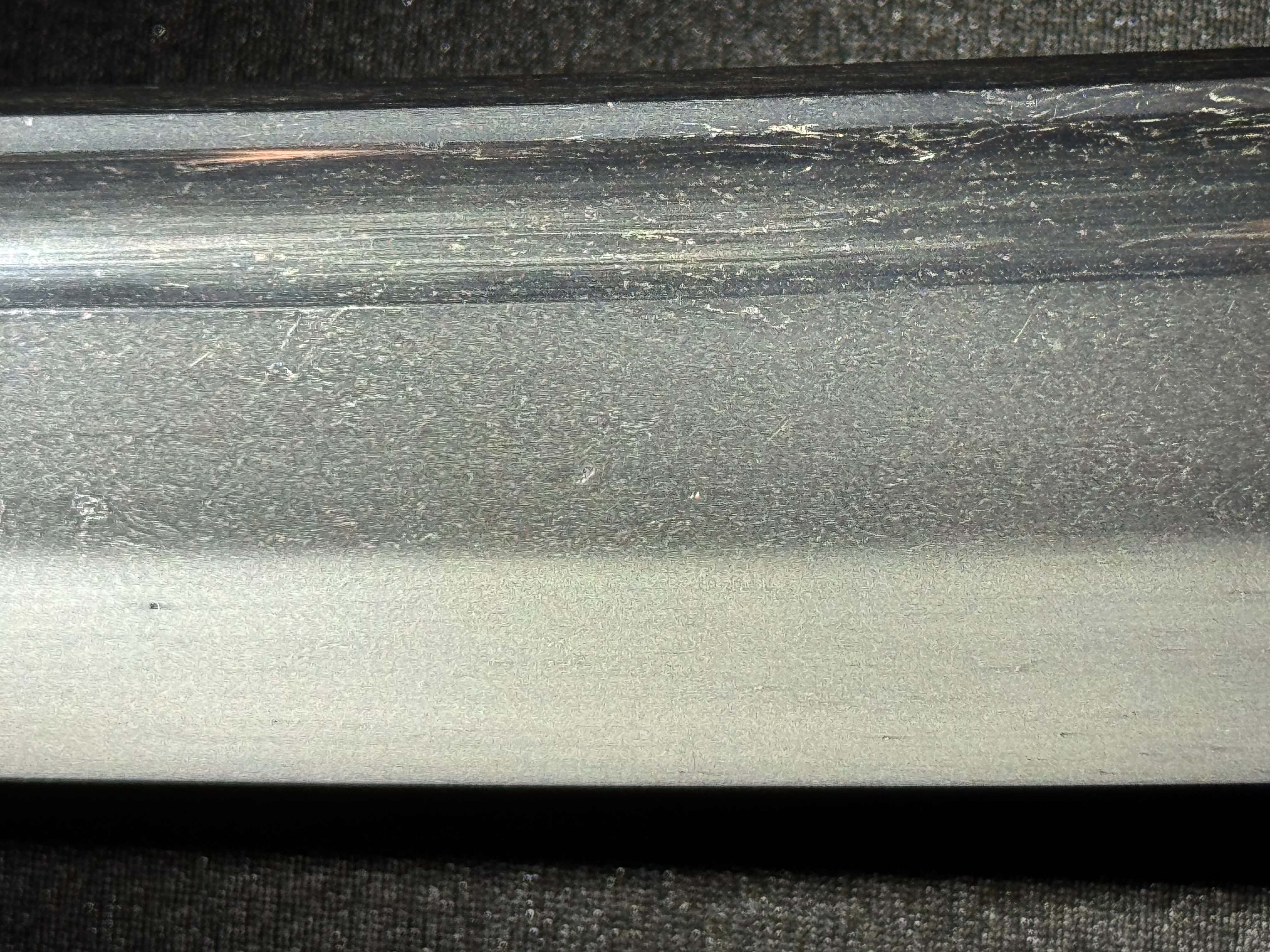 Antique Nihonto - Early Edo (about 350 years old) WIDE Wakizashi in Shirasaya, NBTHK attributed to 4th generation Tadayoshi