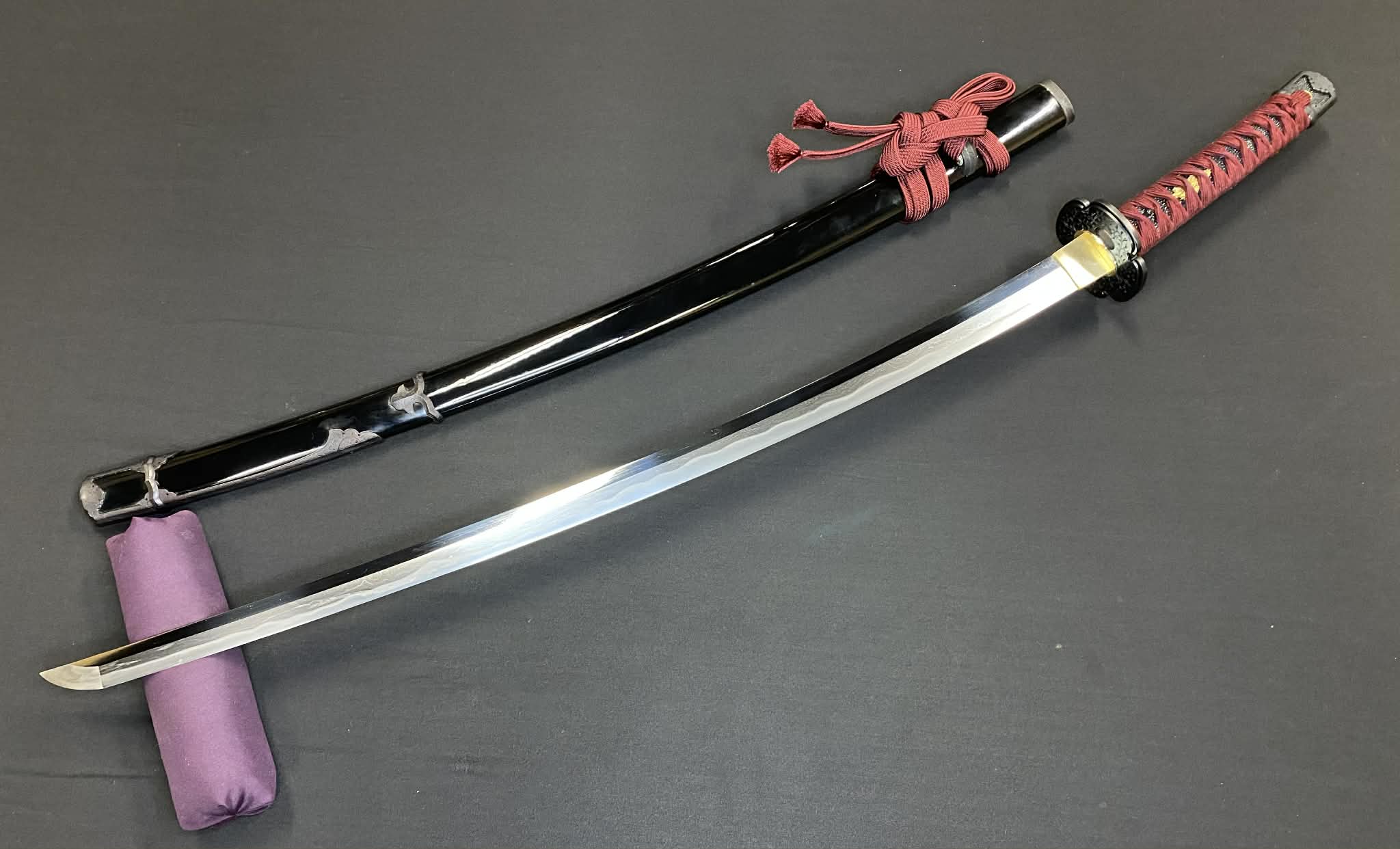 Masterwork Phoenix Armory Katana - Dawn Vanguard Handachi Folded Steel