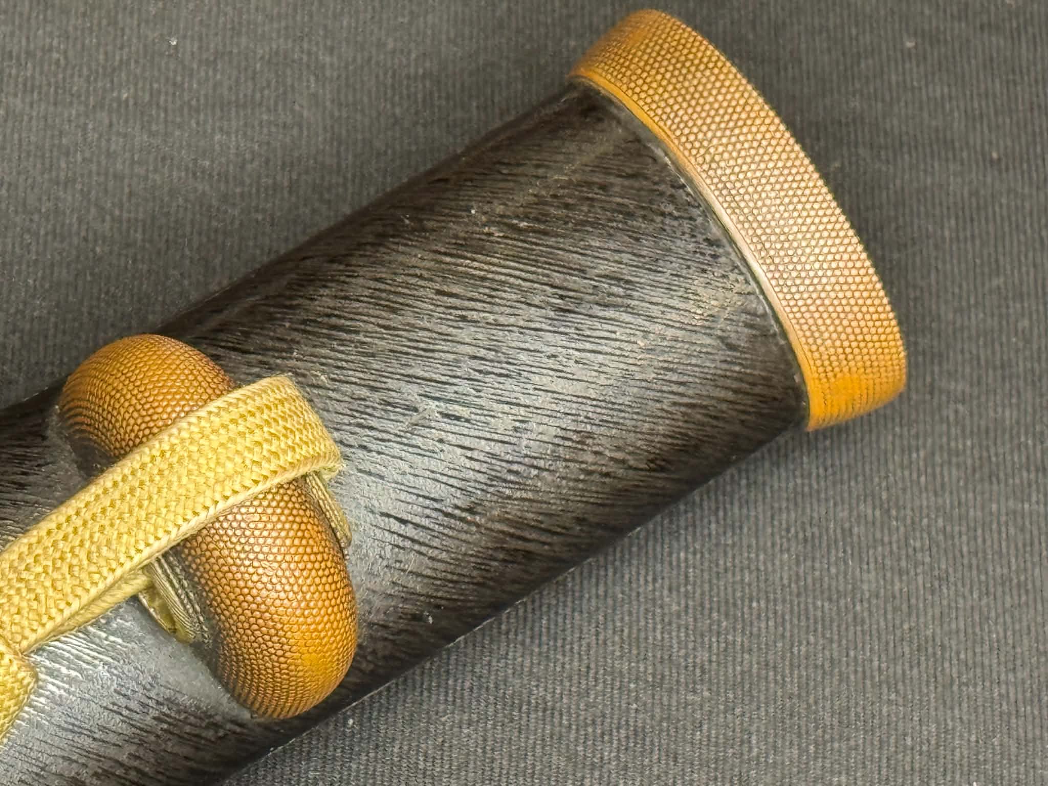Antique Nihonto - THICCC Wakizashi in Koshirae, signed Ashu Kaifu Ju Ujiyoshi, NBTHK Certified