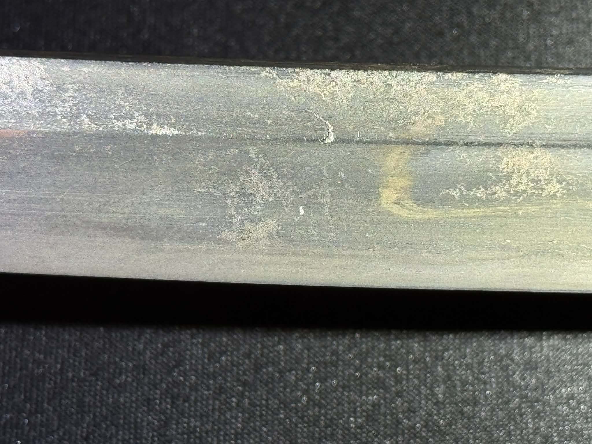 Antique Nihonto - Late Muromachi Katana in WW2 pilot Gunto fittings - Signed Tomotsugu