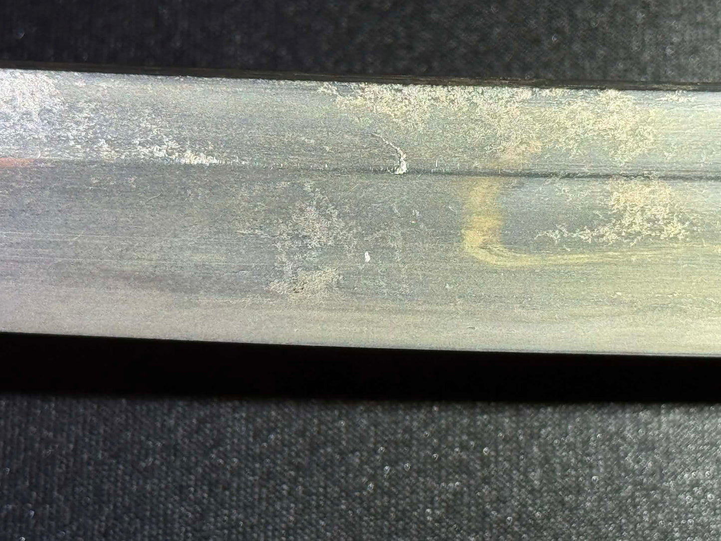 Antique Nihonto - Late Muromachi Katana in WW2 pilot Gunto fittings - Signed Tomotsugu