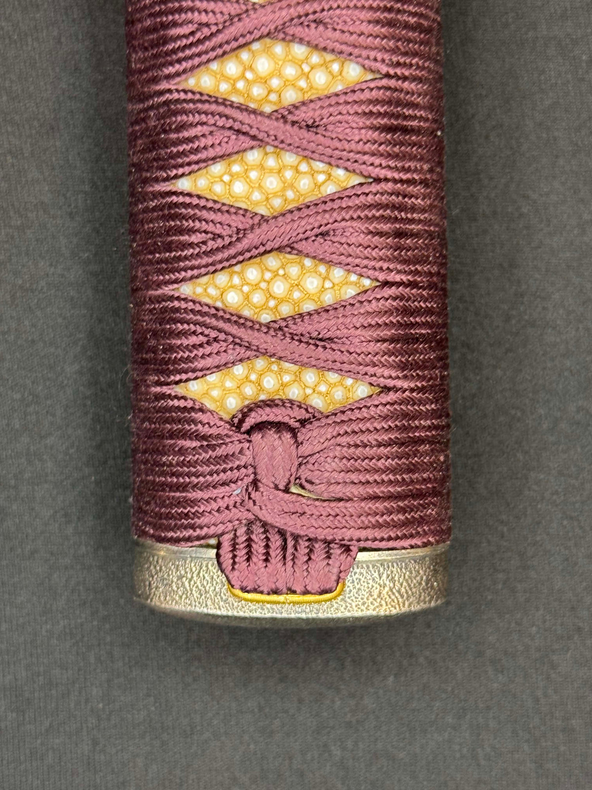 Antique Nihonto - Late Edo GIANT Katana with Koshirae, Signed Koshu Yori Katsuyamajo Minami Hisatsugu Saku Kore, Dated Tenpo 13 (1842) February, NBTHK Certified