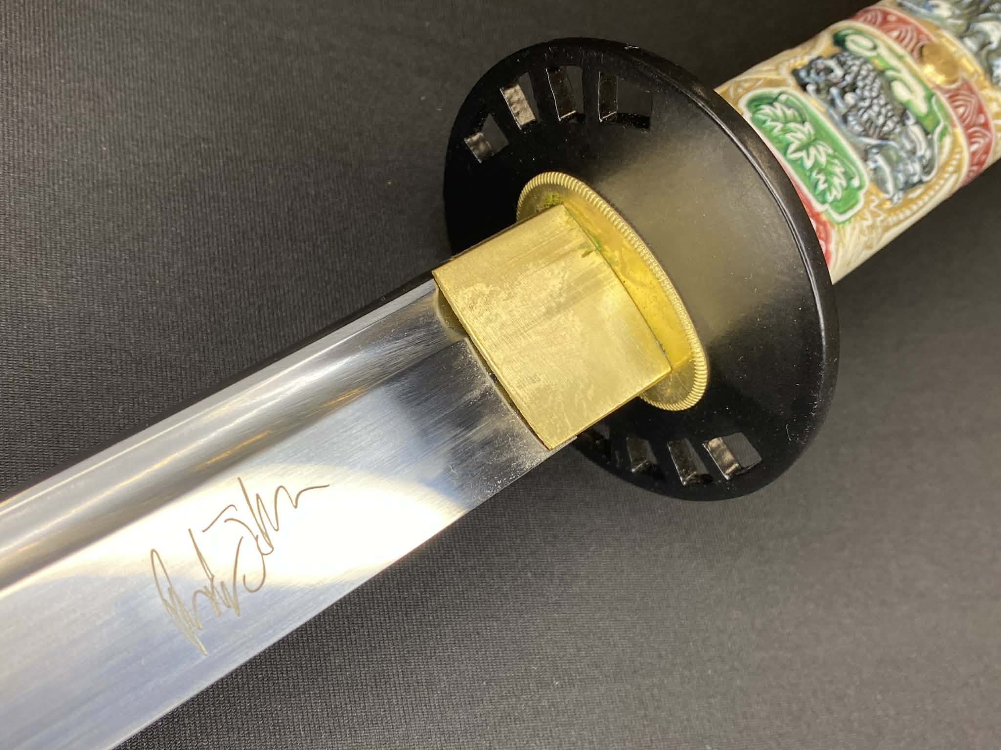 PRE-ORDER Phoenix Armory Katana - The Hanzo Masamune signed by Randy Jackson