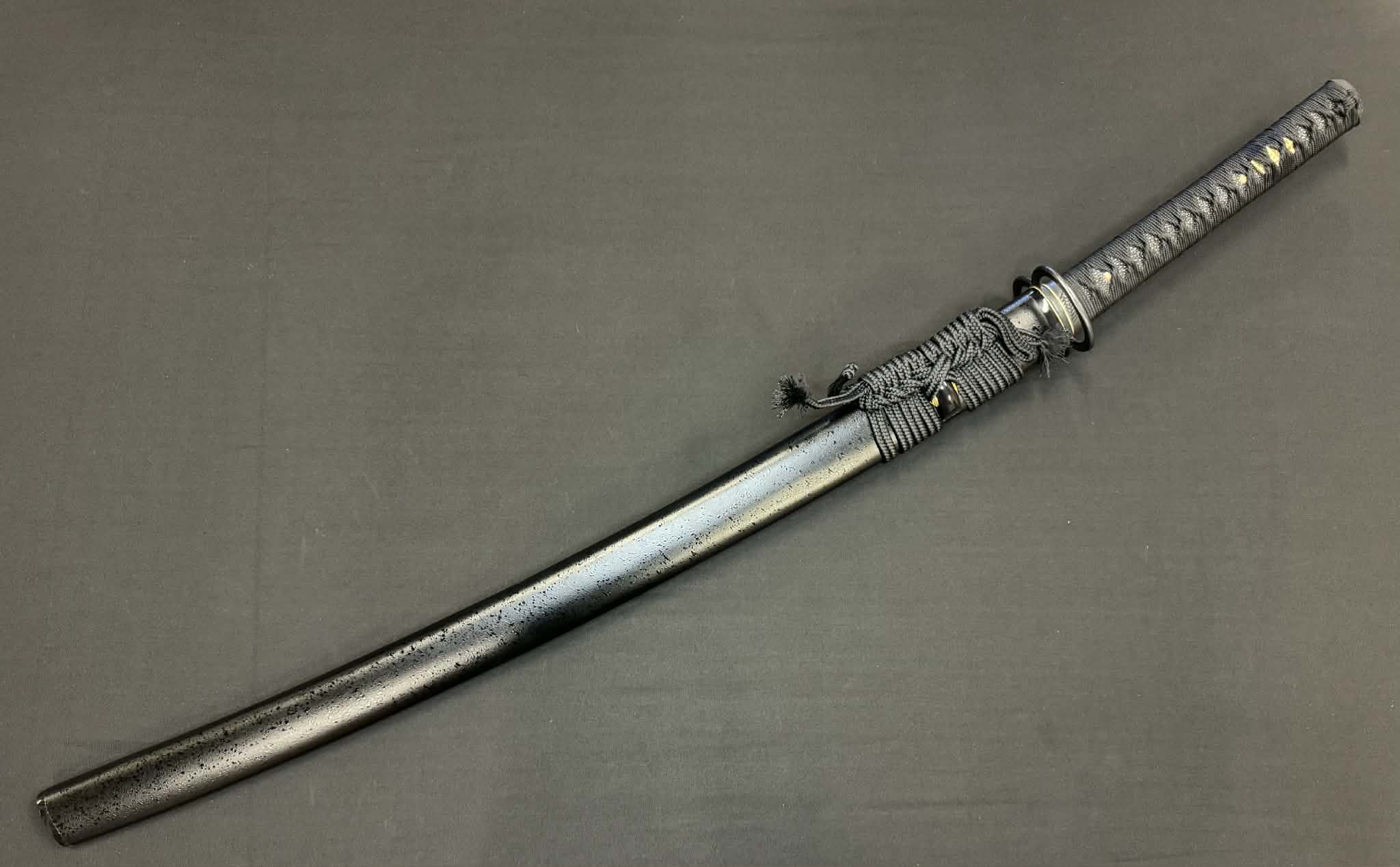 Legacy Blades Samgakdo -  Korean Mat Cutter - 1095 Clay Tempered Carbon Steel 40mm