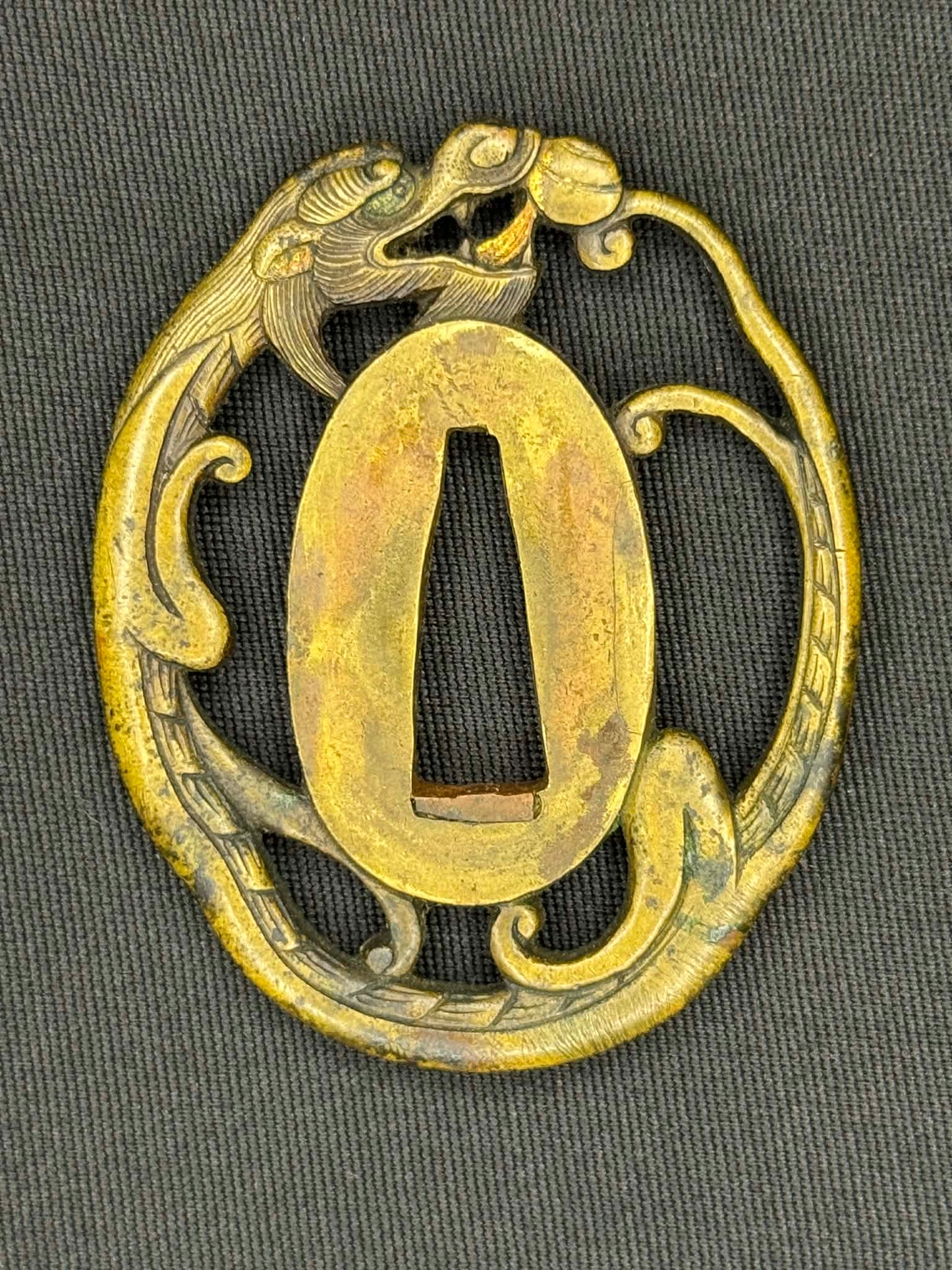 Antique Nihonto - Wakizashi in Koshirae, signed Nagataka Saku (unverified)