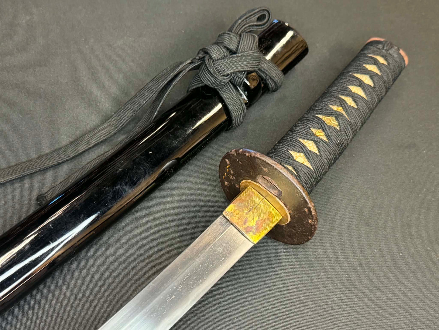 Antique Nihonto - Wakizashi in bull Koshirae