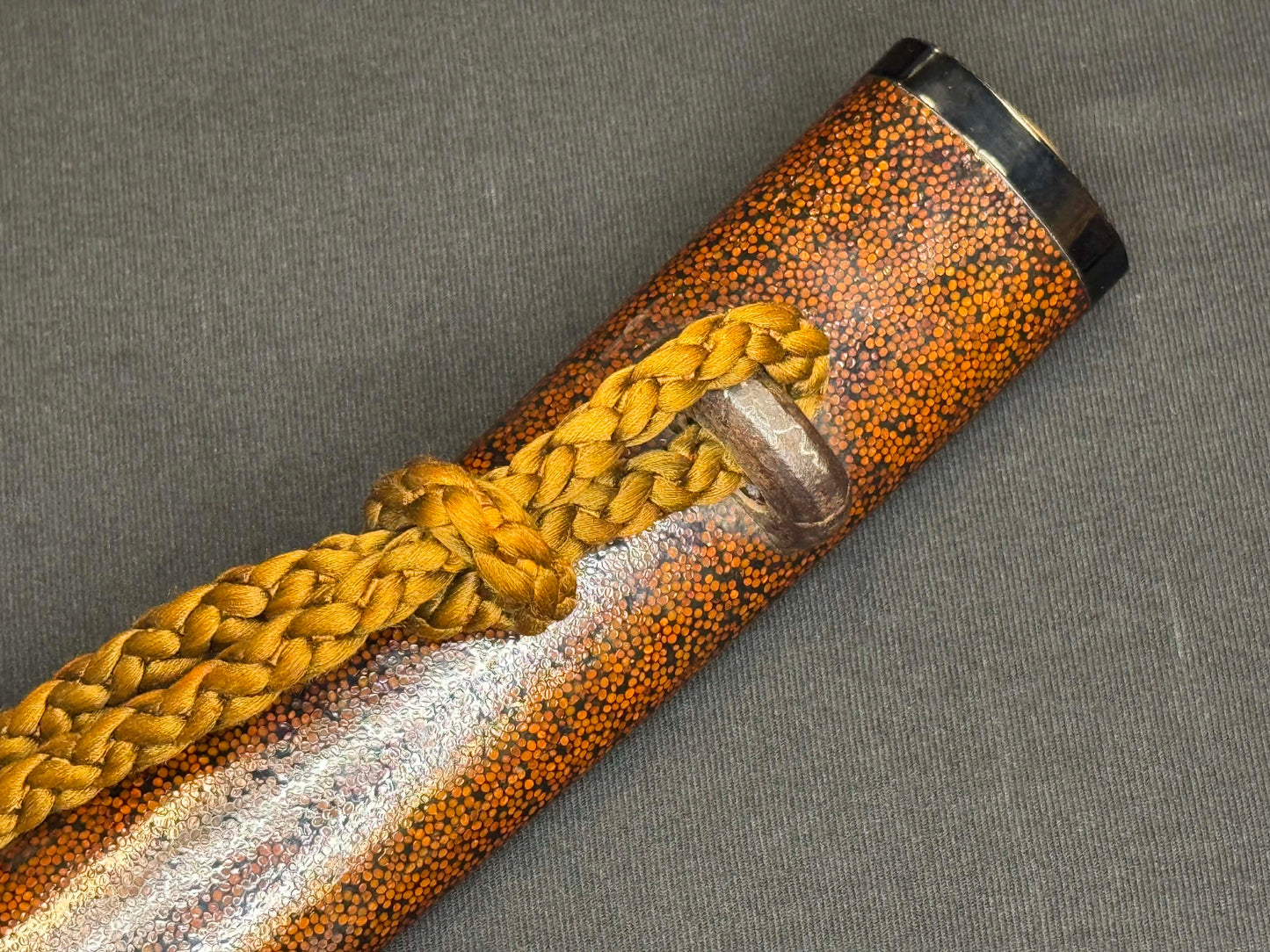 Antique Nihonto - okissaki Nagamaki naoshi in Wakizashi in Koshirae