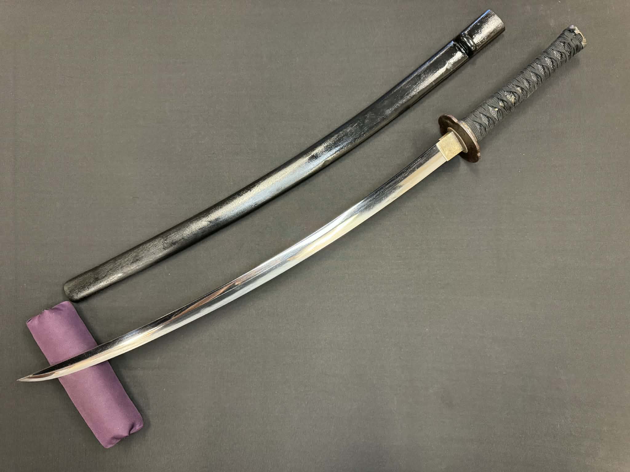 Antique Nihonto - wakizashi (Kodachi?) in Dragon-themed Koshirae