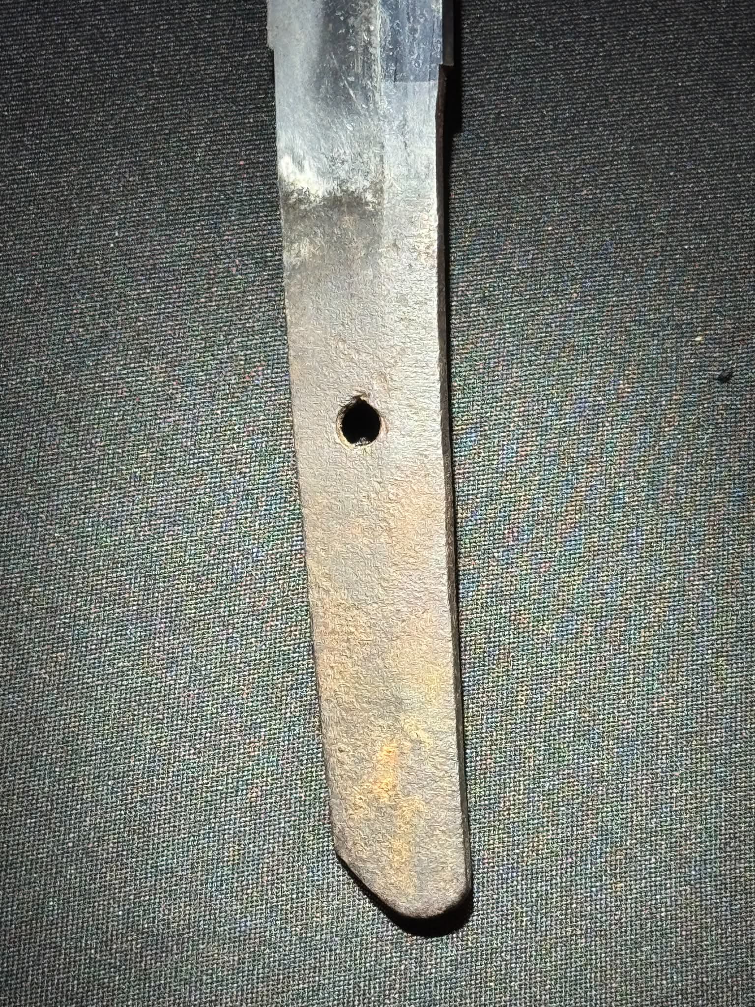 Antique Nihonto - Wakizashi in Koshirae, possible hidden Christian Tsuba