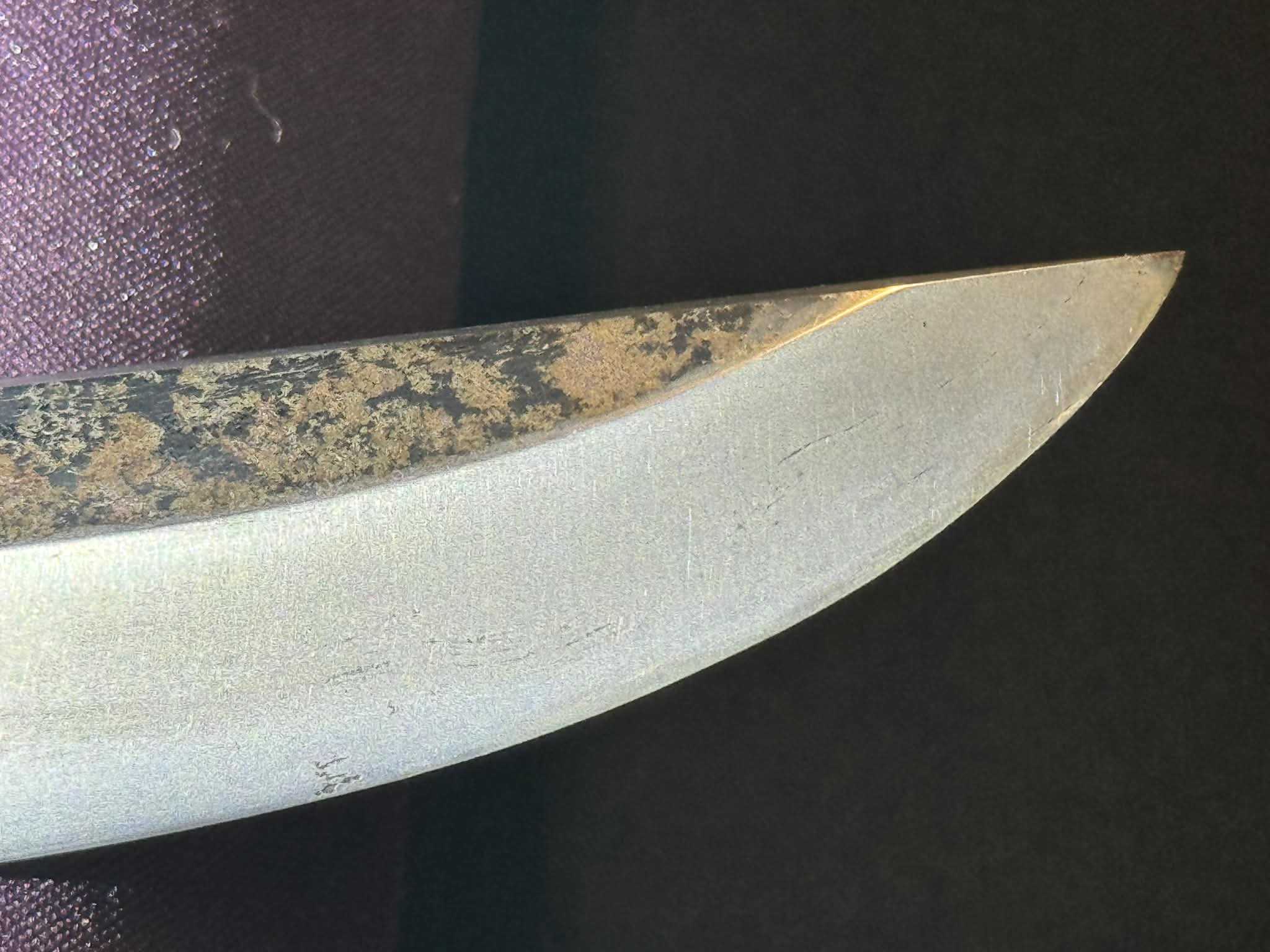 Antique Nihonto -  okissaki Tanto in shirasaya