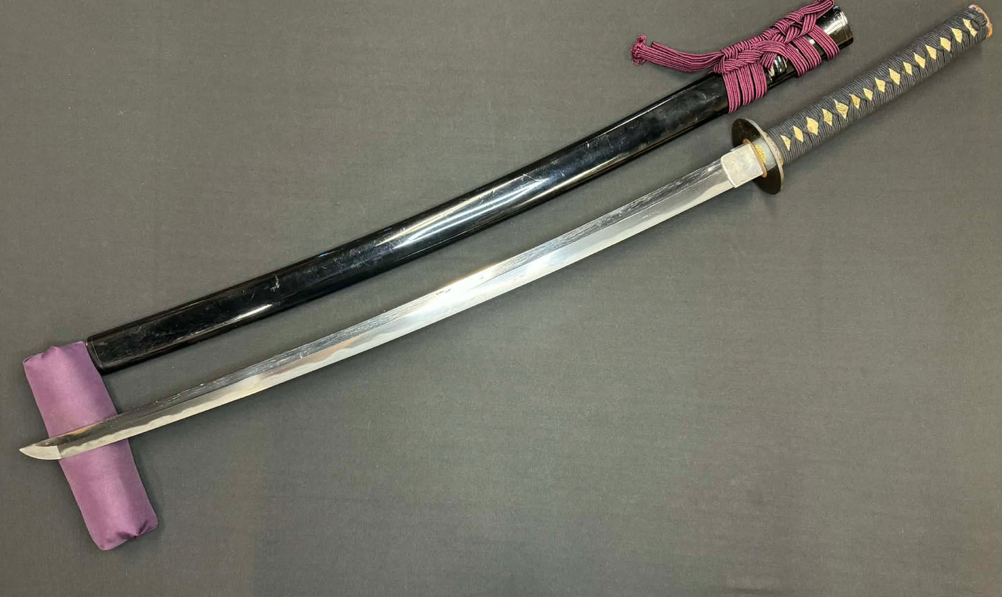 Late Muromachi (500 years old) Katana with Iaido-Ready Koshirae, NBTHK Attributed Shiga Seki