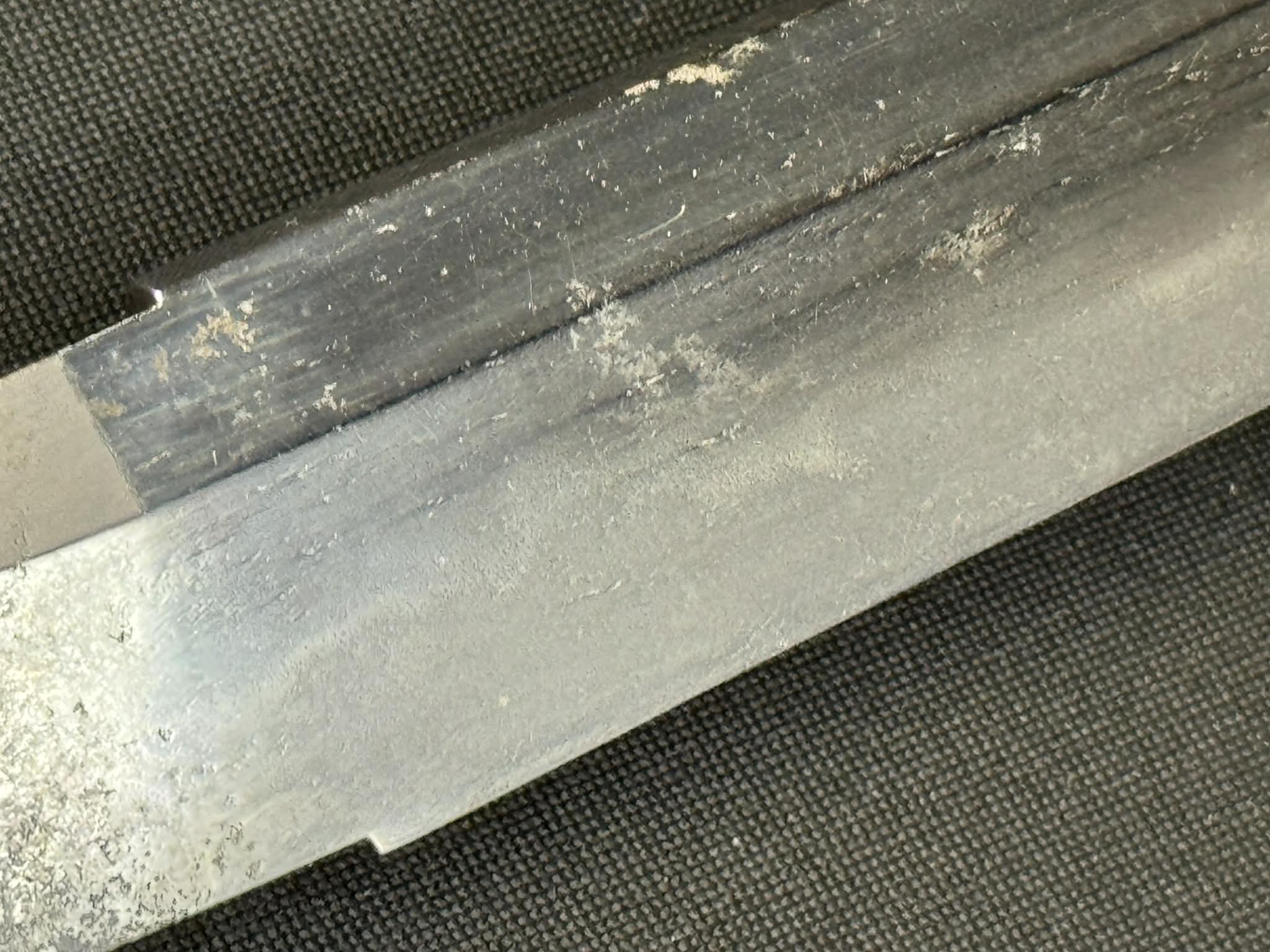 Antique Nihonto - Naginata Naoshi Wakizashi in Shirasaya - NBTHK Attributed to Osafune Sukesada