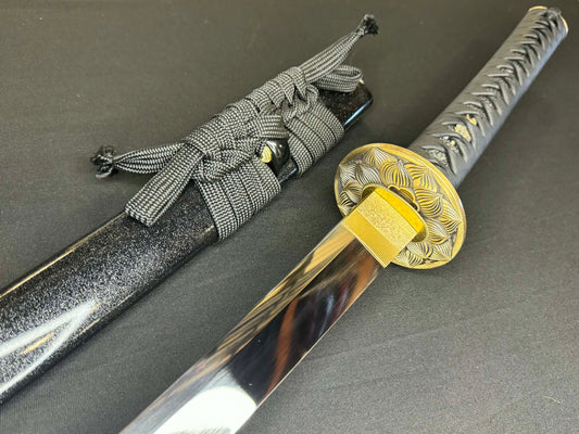 Cloudhammer Gold Lotus Katana - s5e shock steel