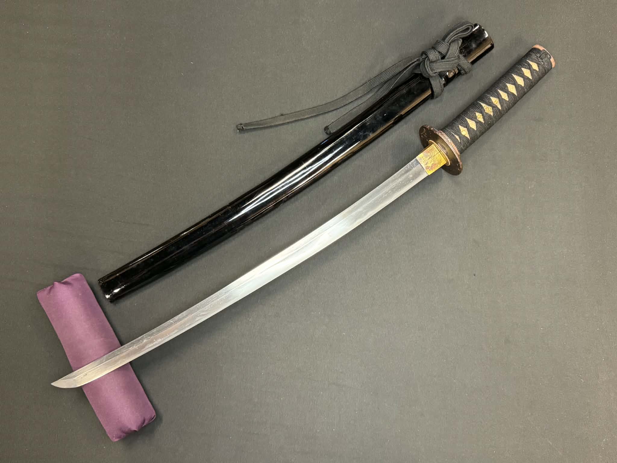 Antique Nihonto - Wakizashi in bull Koshirae