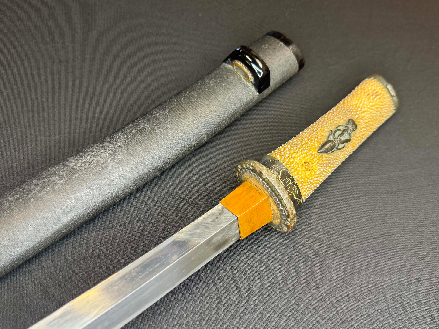 Antique Nihonto - Tsurugi Ken Yari in Koshirae