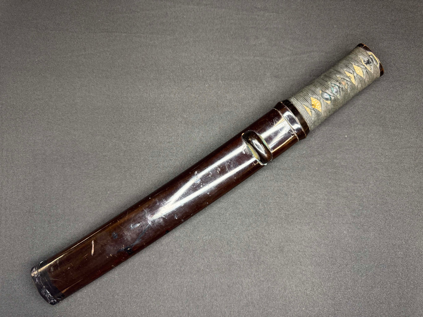 Antique Nihonto - Tanto in koshirae, signed Hiroyoshi, NBTHK certified