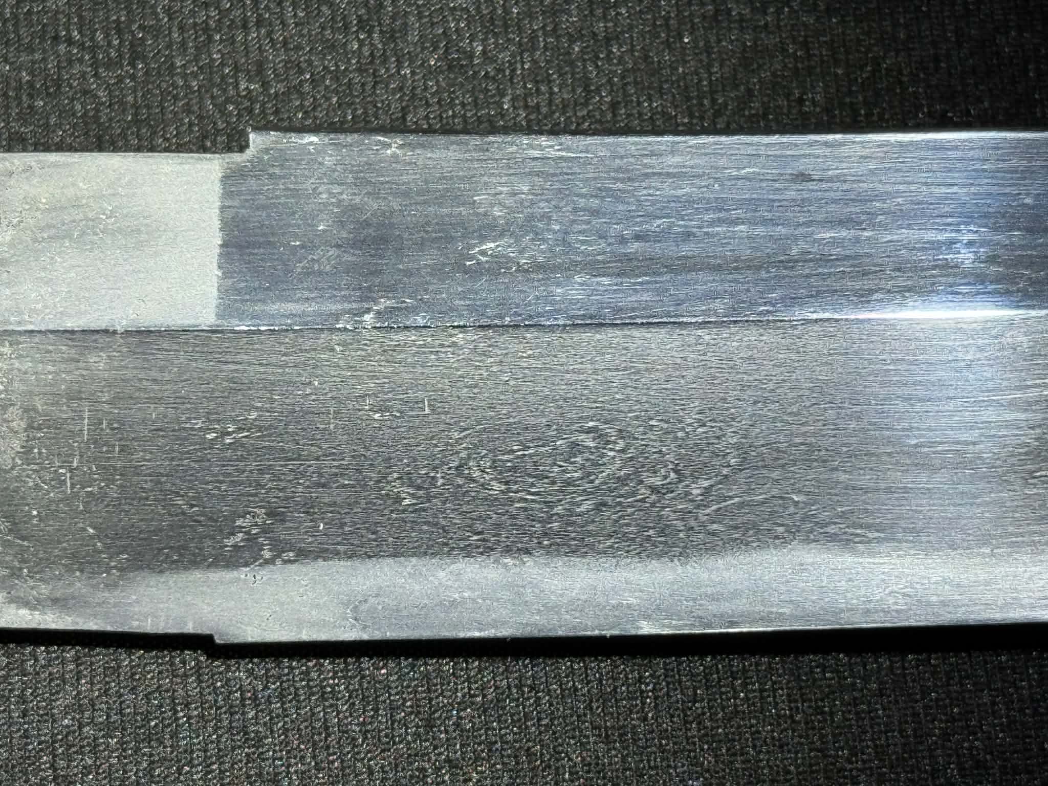 Antique Nihonto - Katana in shirasaya - signed Fujyuhiro (unverified)