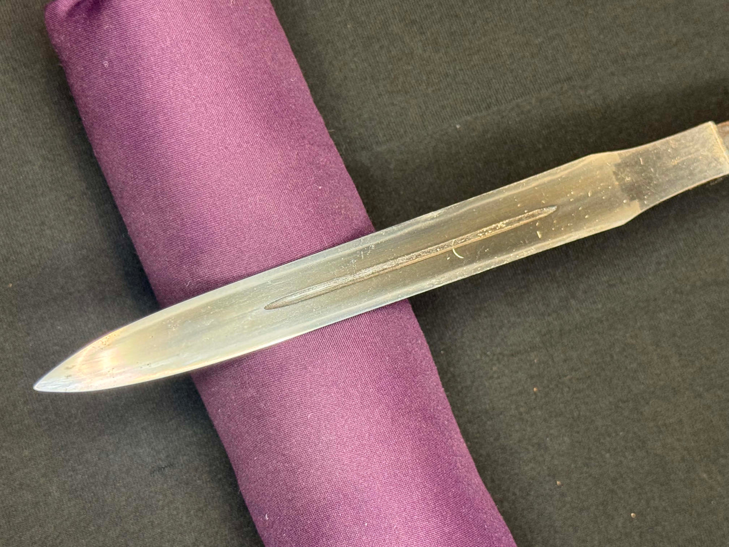 CONSIGNMENT Antique Nihonto - Yari in Shirasaya, signed Sagami no Kami Fujiwara Masatsune, NBTHK certified
