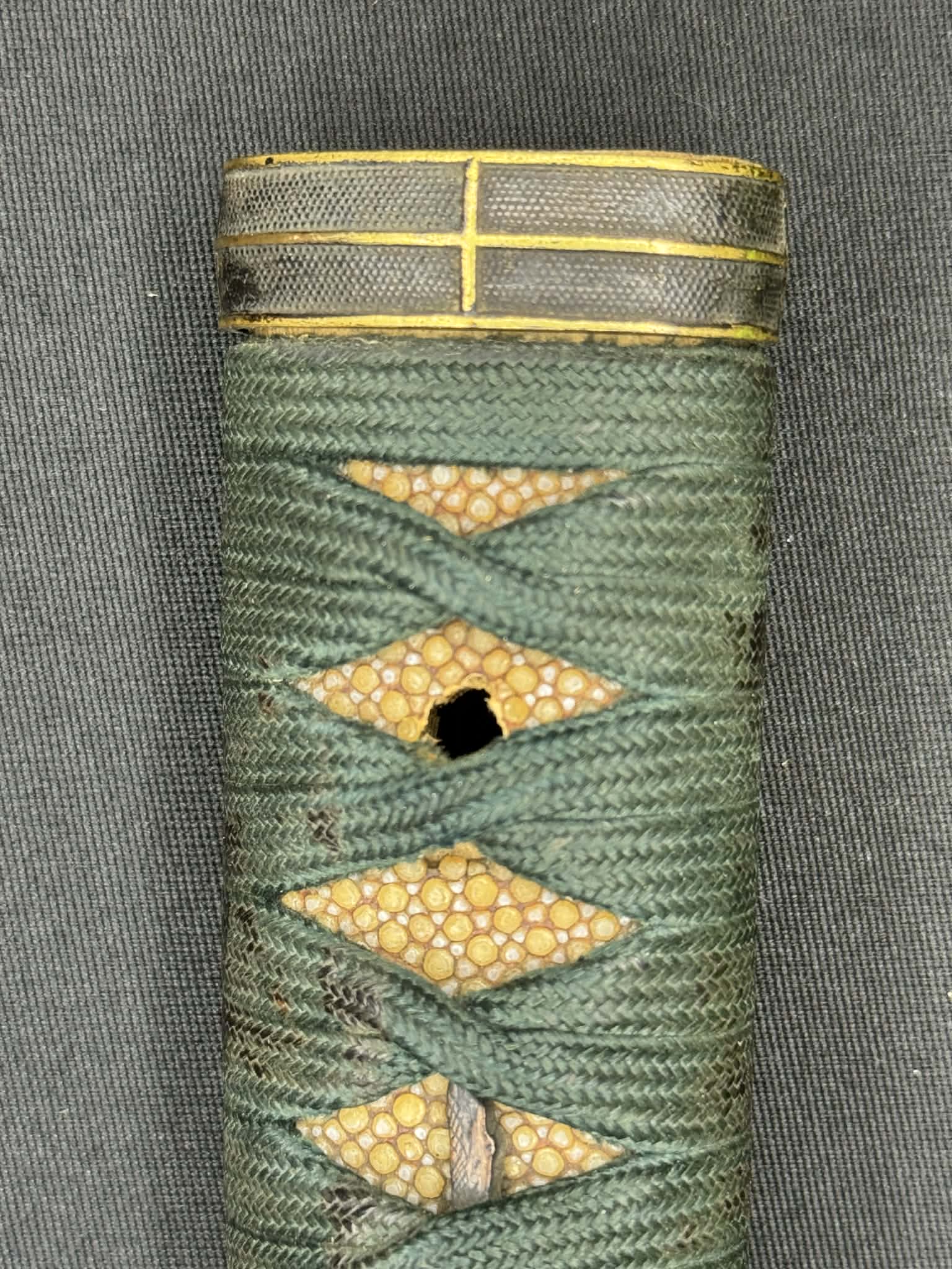 Antique Nihonto - Katana in Koshirae, signed Bishu Osafune Sukesada, Dated Eiroku October 8 (1567) (not verified)