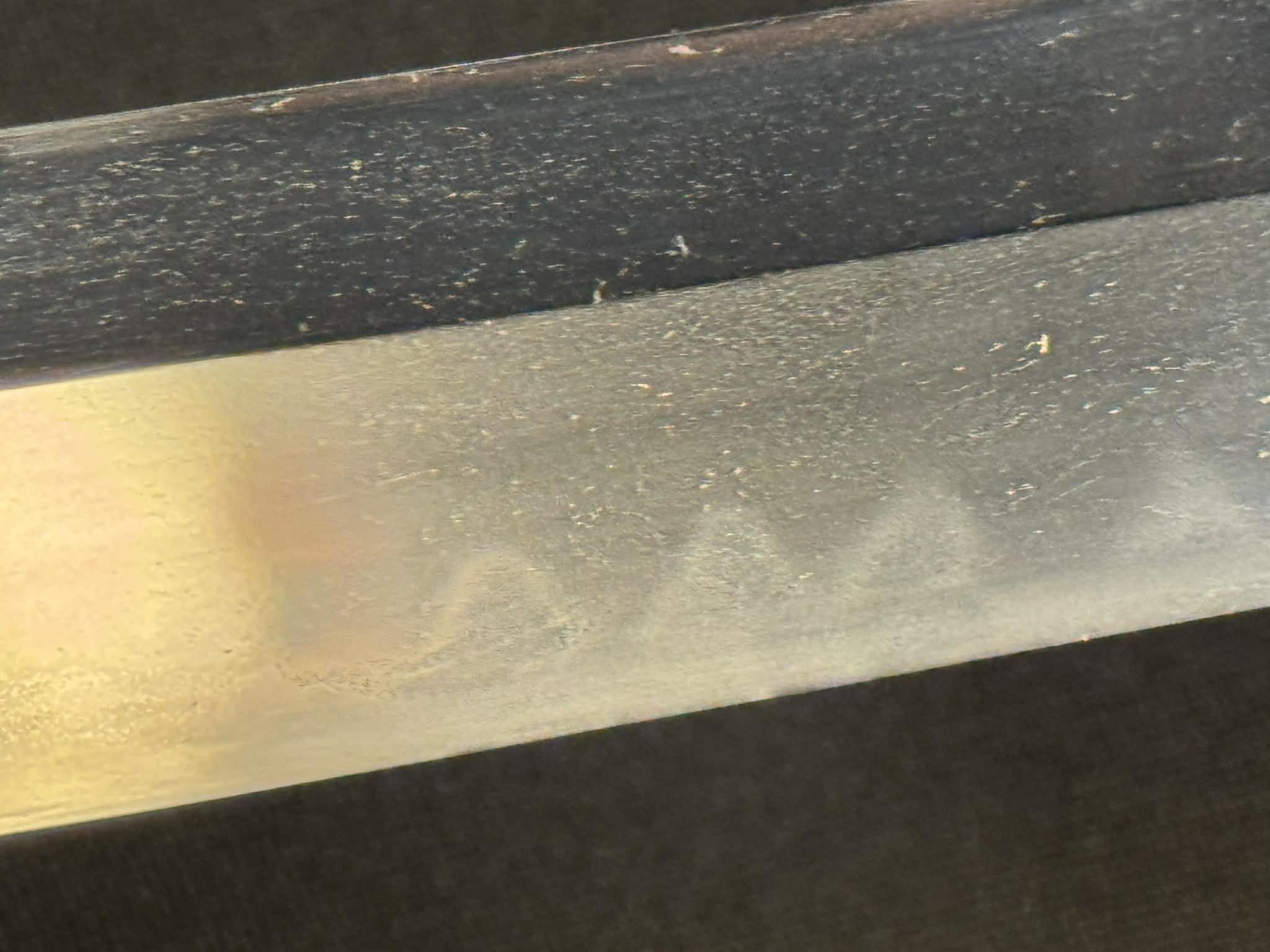 Antique Nihonto - Late Muromachi (450-500 years old) Nagamaki Naoshi Katana, signed Mitsunaga - NBTHK attributed to Mino Senjuin