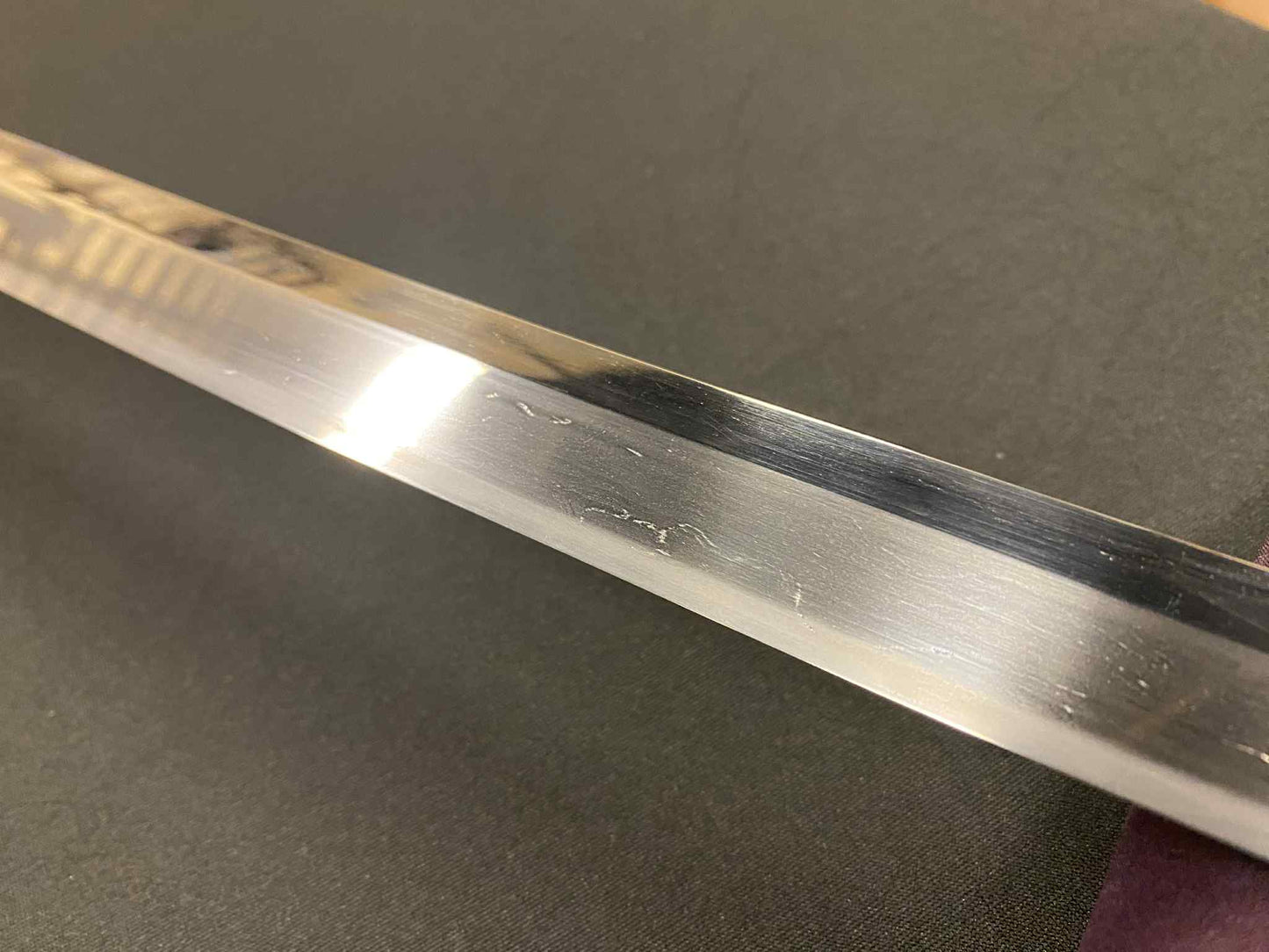 Custom Mounted Katana - Hand forged Tamahagane/Orishigane