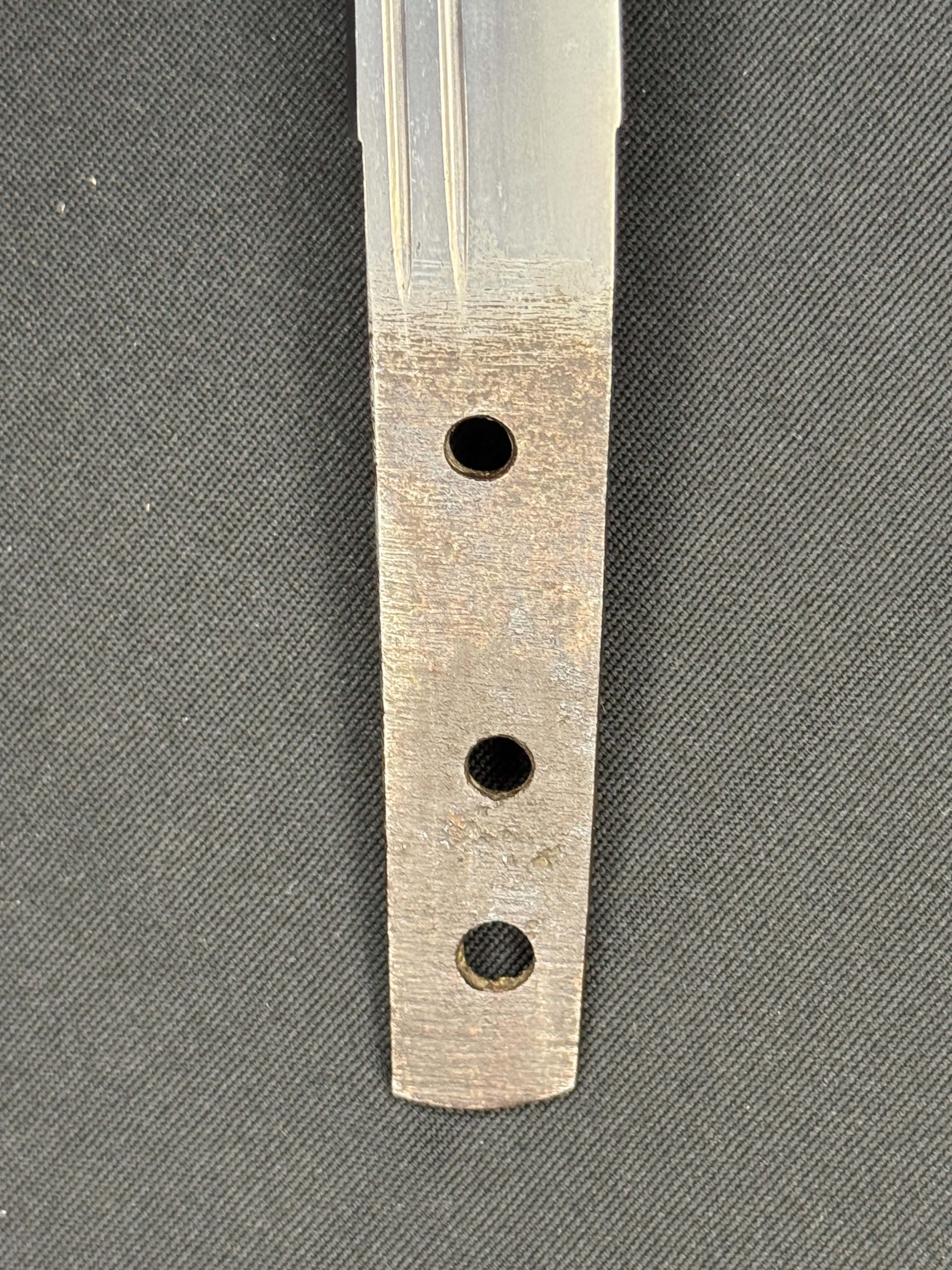 Antique Nihonto - Tanto on Shirasaya, signed Yukimitsu, certified by NBTHK