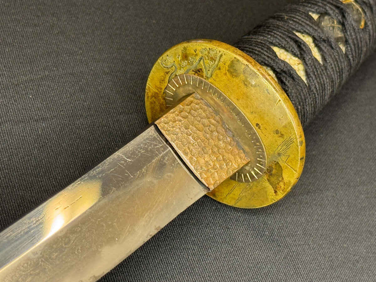 Antique Nihonto - Katateuchi Katana in Koshirae
