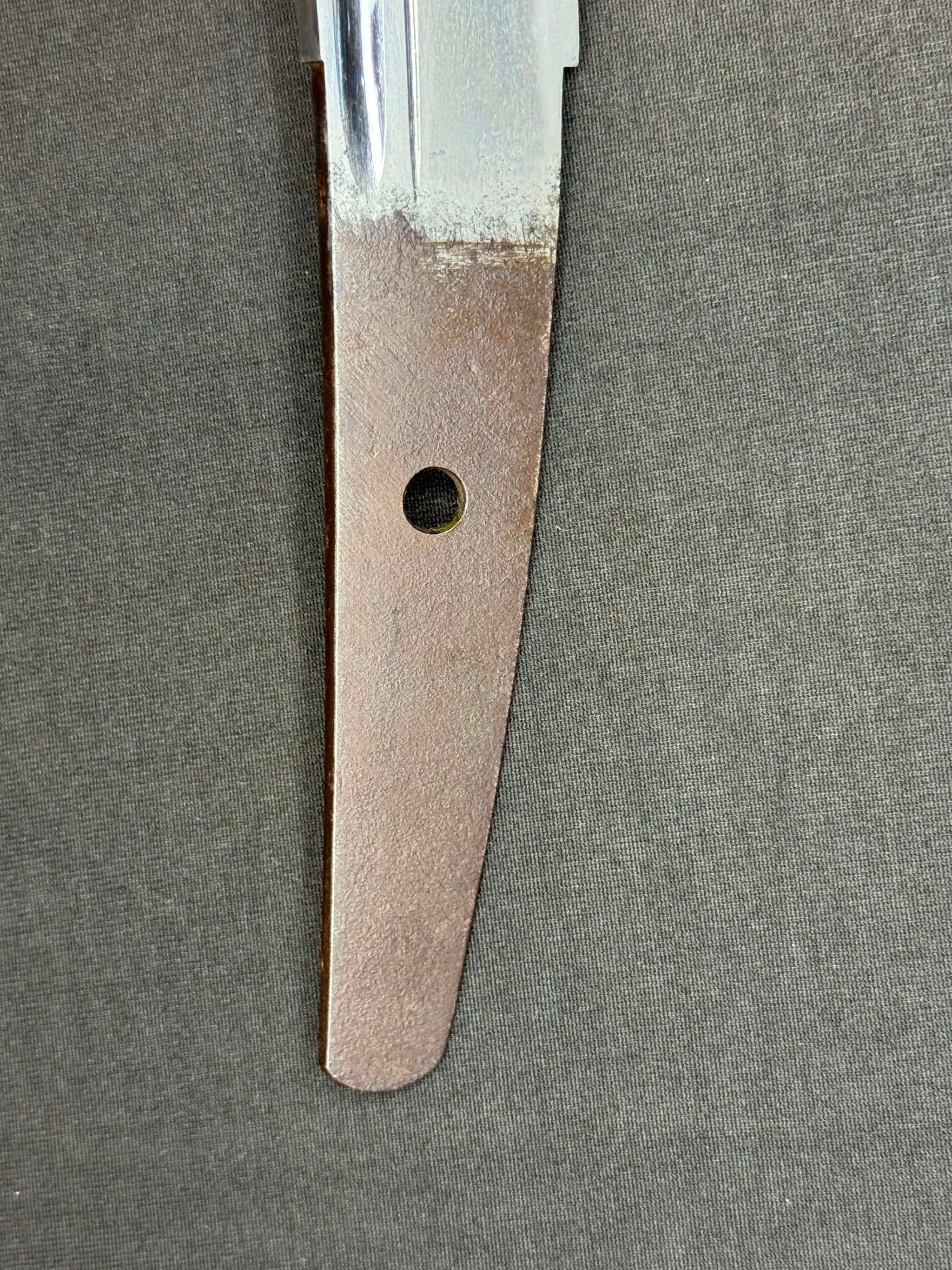 Antique Nihonto - Naginata Naoshi Wakizashi in Koshirae