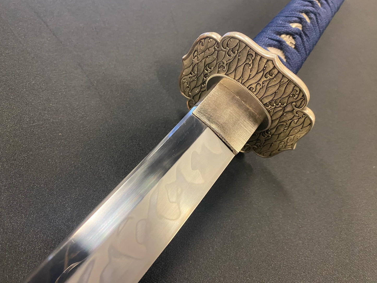 Moritaka Razor Prestige Katana - Sea Foam - T10 Clay-Tempered Tsunami Hamon