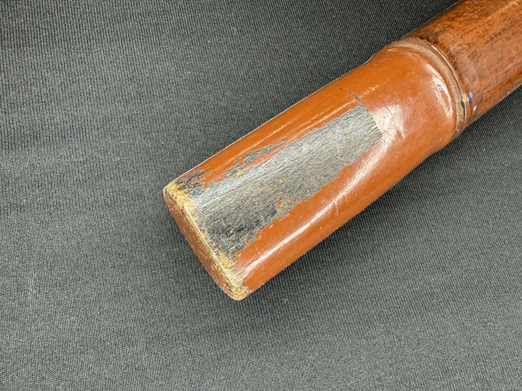 Antique Nihonto - Late Edo Wakizashi in Shirasaya with Shikomizue mounts (Stick Sword)