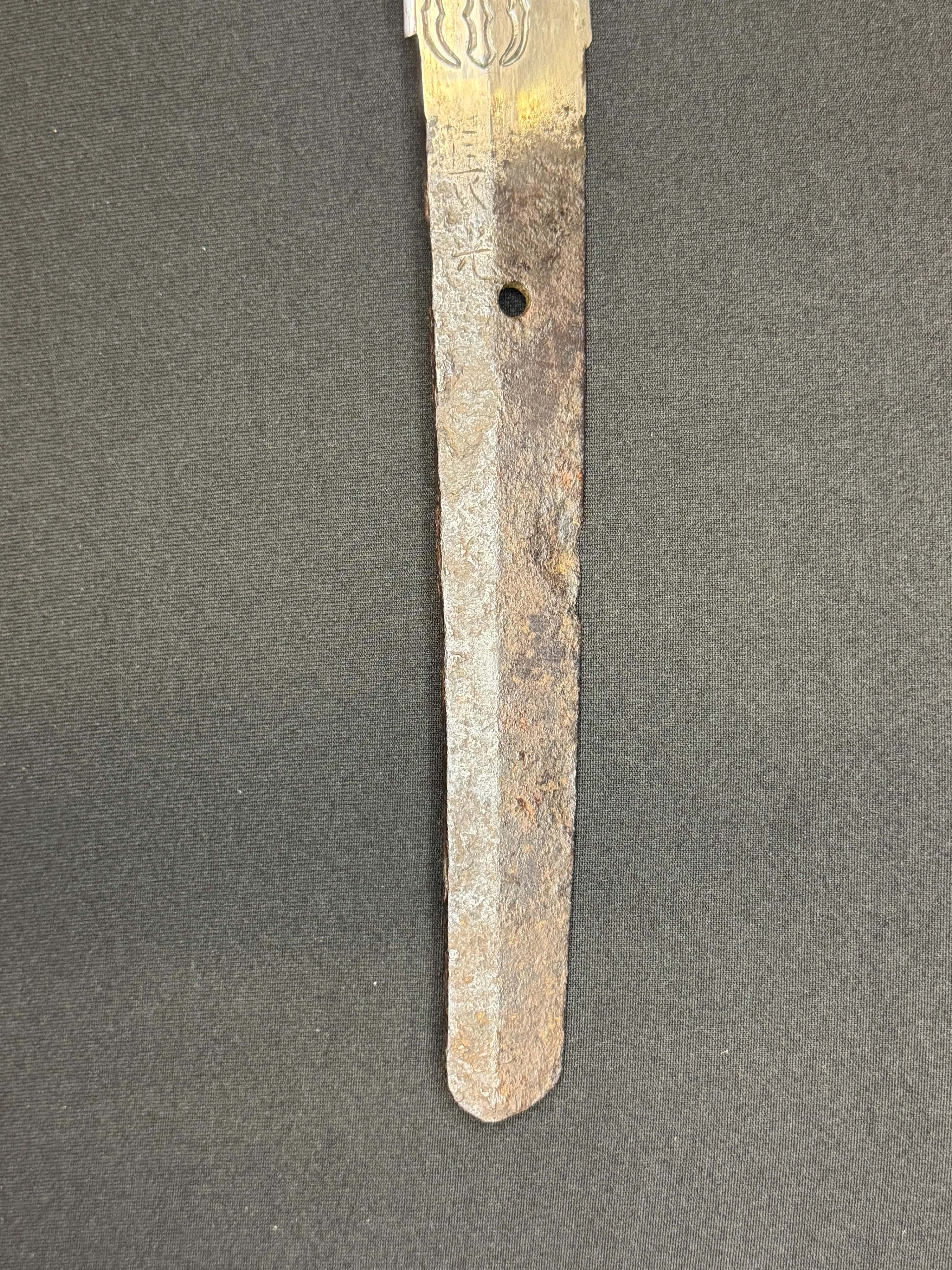 Antique Nihonto - Nagamaki Naoshi Katana in Shirasaya