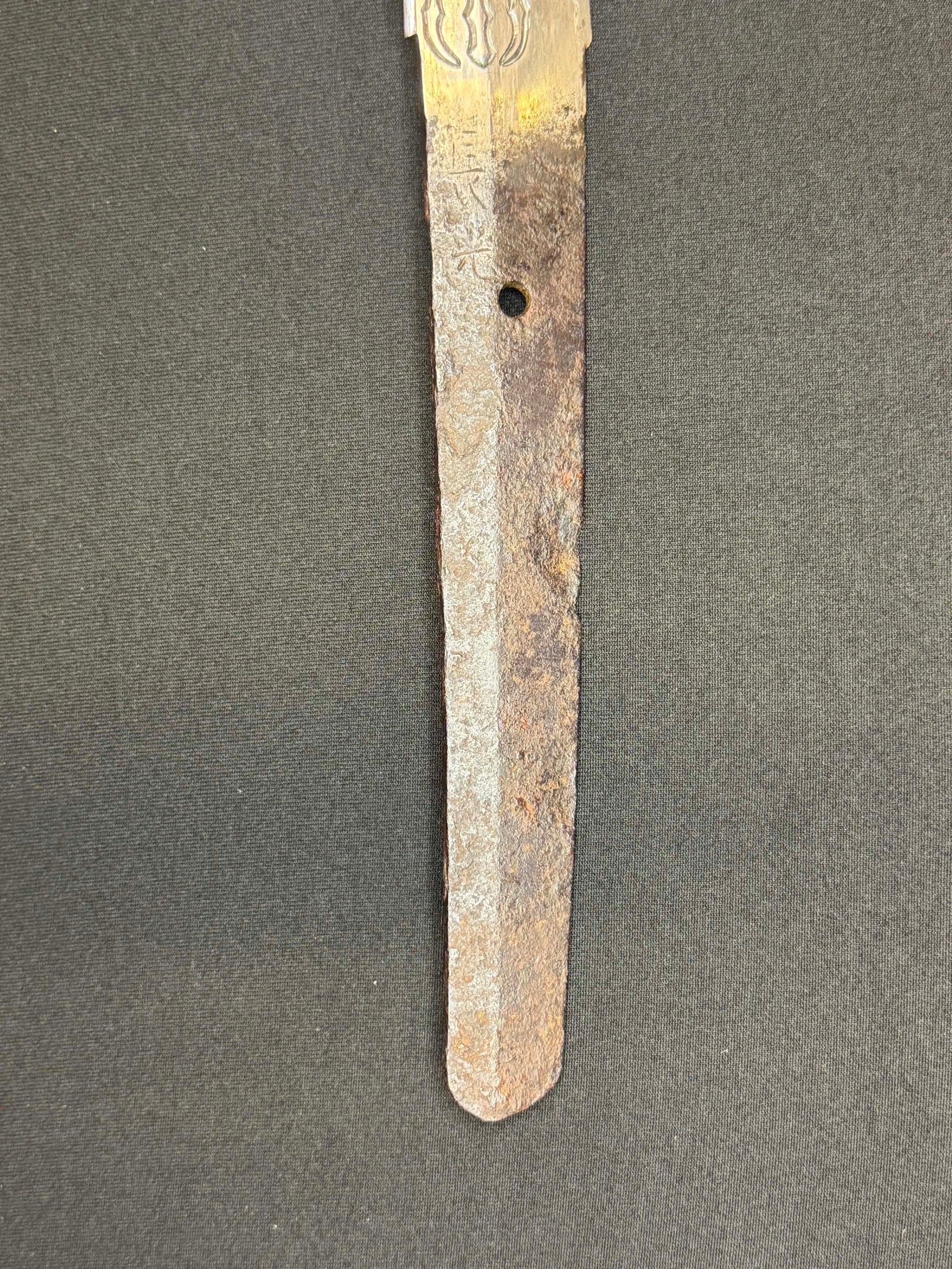 Antique Nihonto - Nagamaki Naoshi Katana in Shirasaya