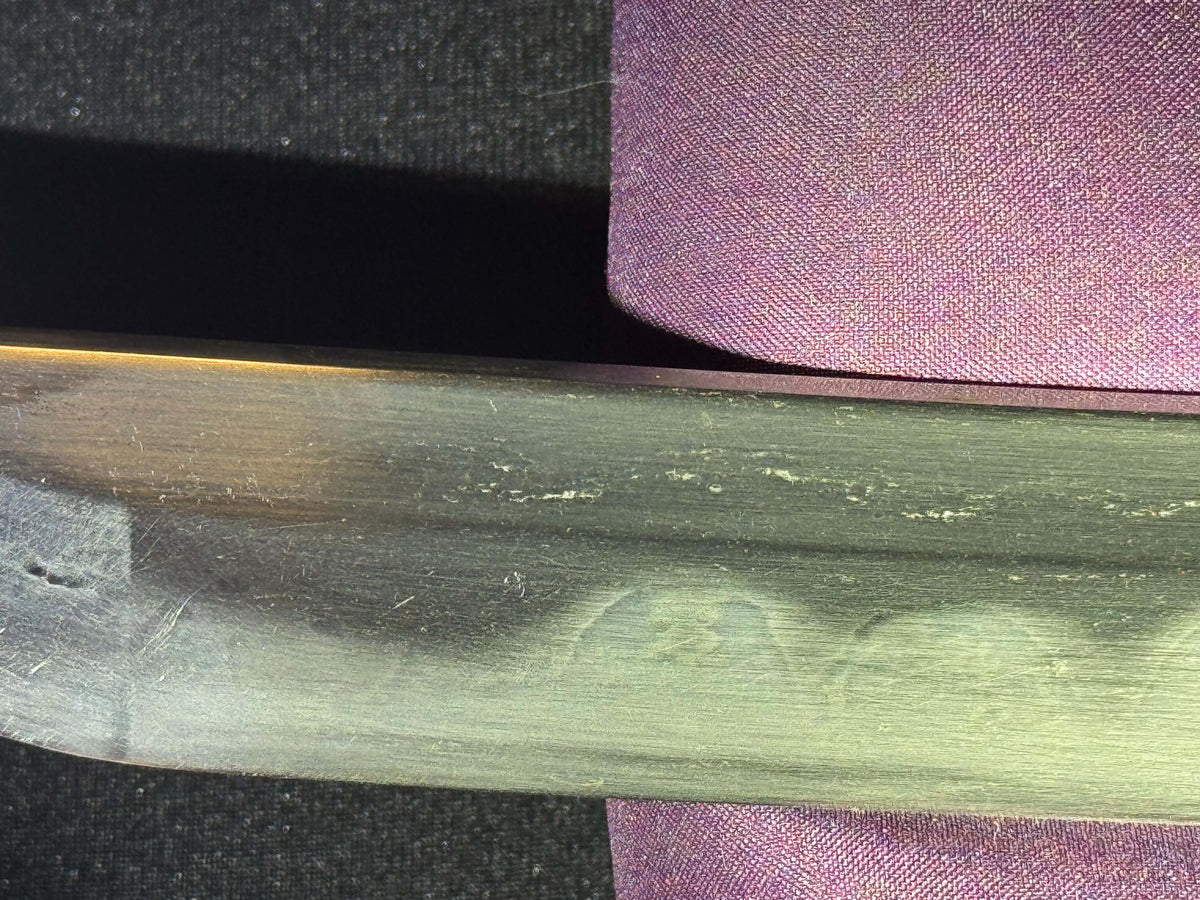 Antique Nihonto - LONG VERY WIDE Katana in Koshirae
