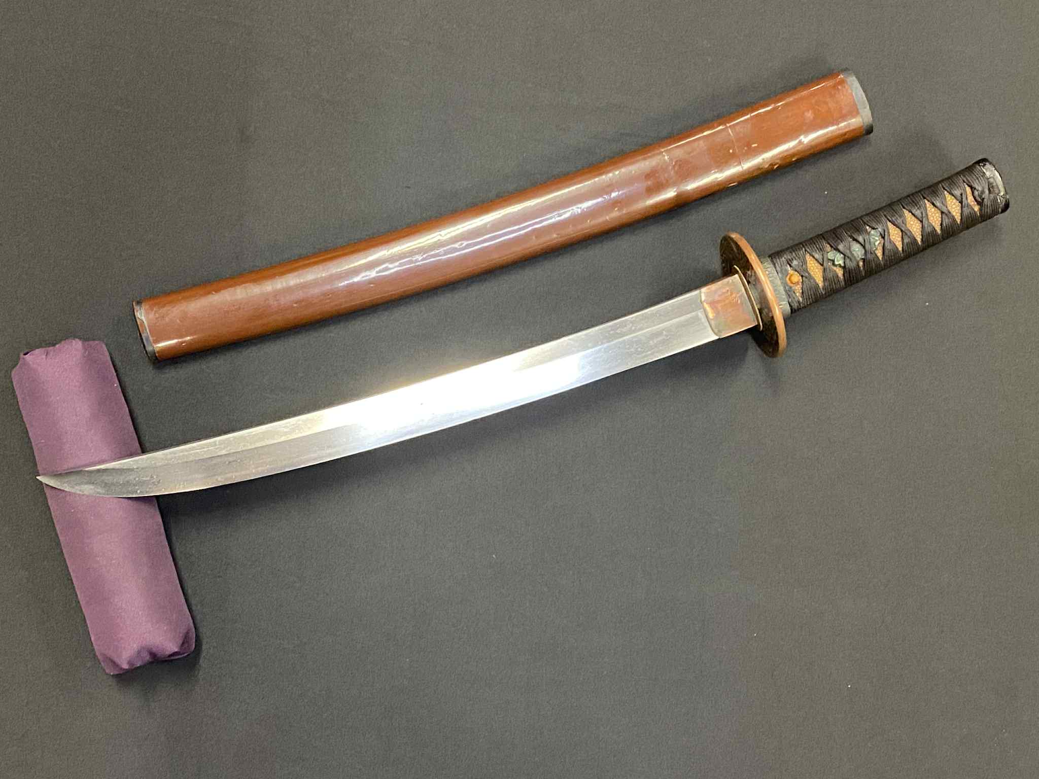 Antique Nihonto - Wakizashi in Koshirae- Late Muromachi Period (4-500 years old)