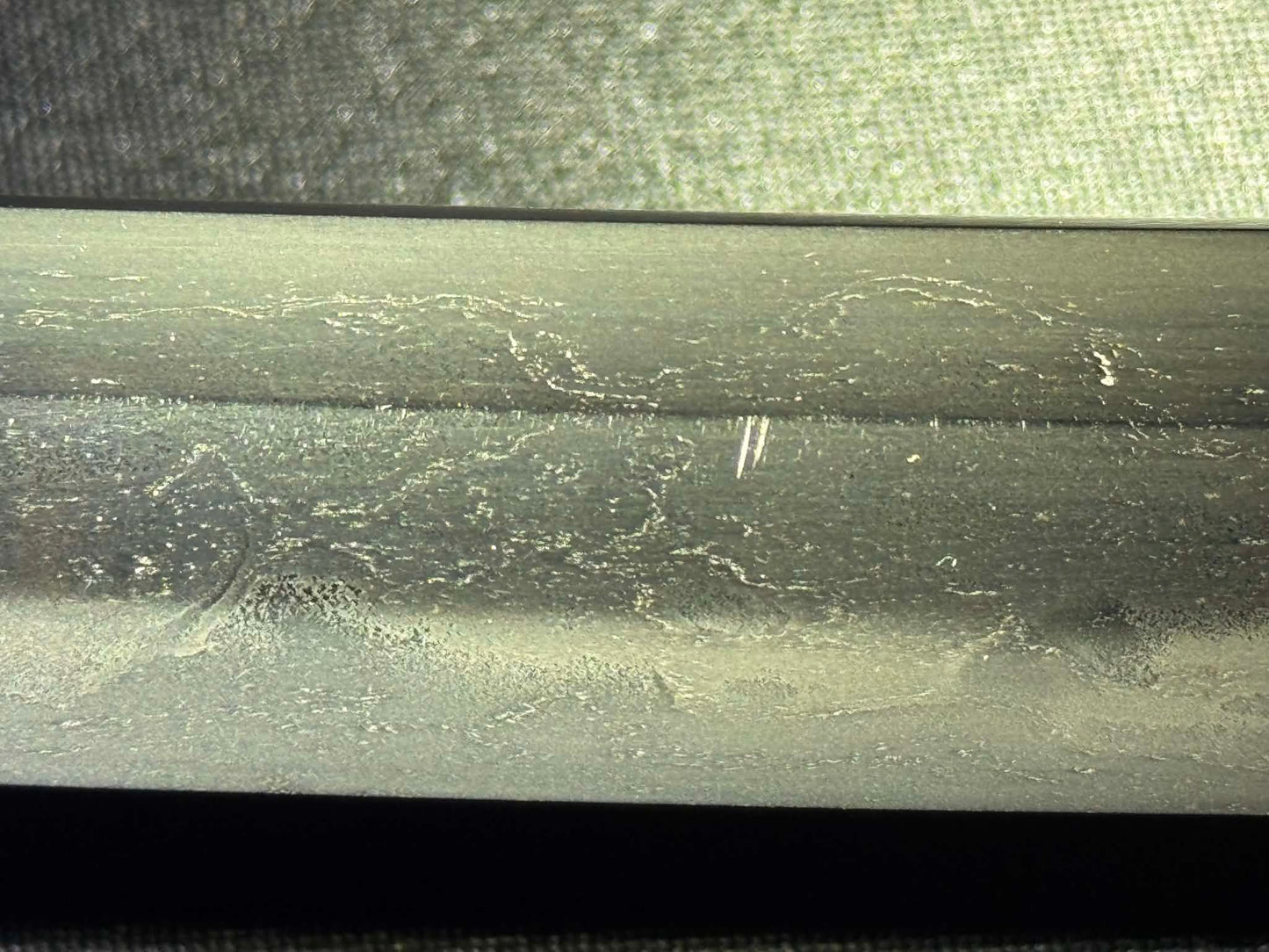 Antique Nihonto - Wakizashi in Koshirae, possible hidden Christian Tsuba