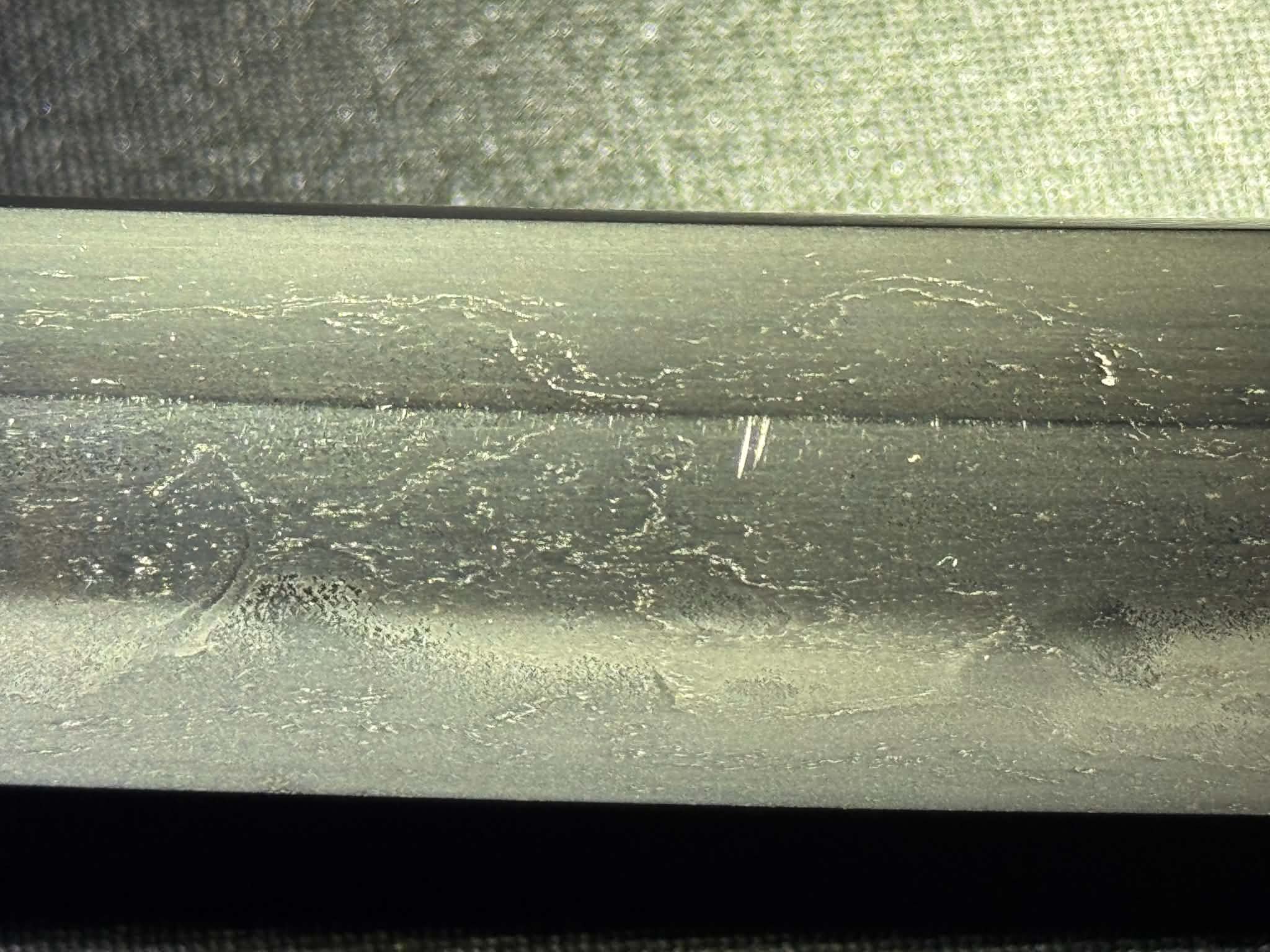 Antique Nihonto - Wakizashi in Koshirae, possible hidden Christian Tsuba