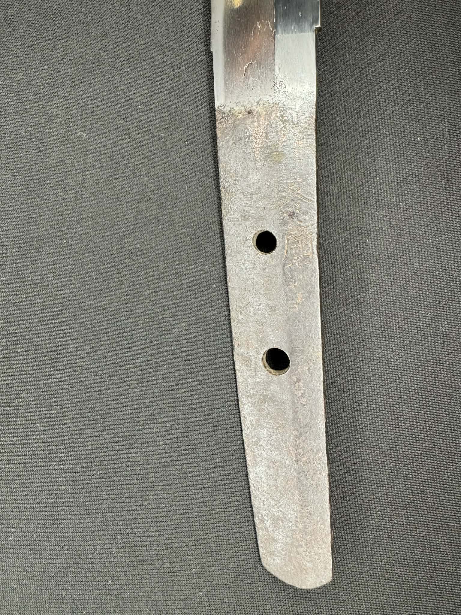 Antique Nihonto - Katana in shirasaya - signed Fujyuhiro (unverified)