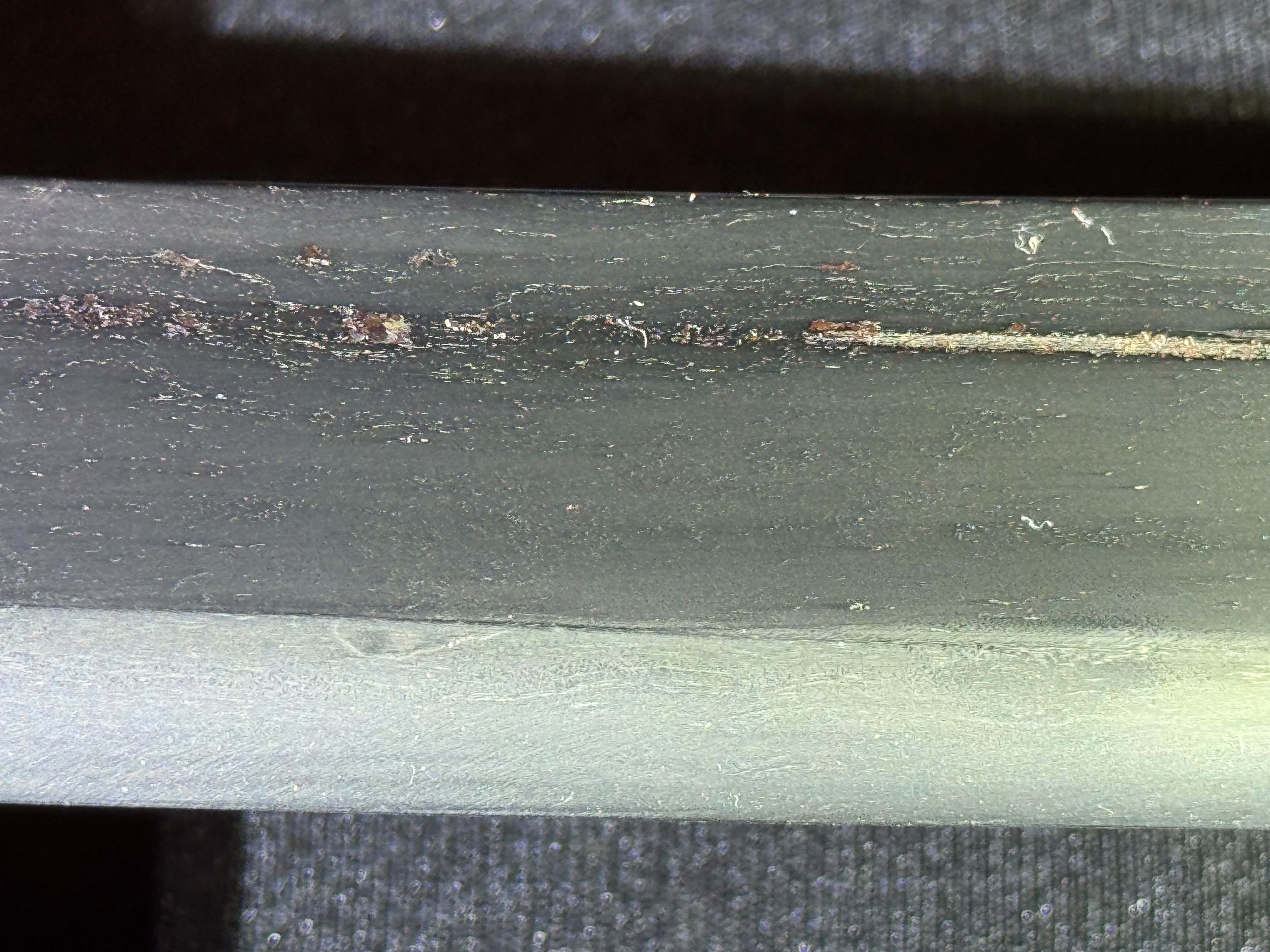 Antique Nihonto - Katakiriha Wakizashi in Shirasaya, Signed Soshu -hiro