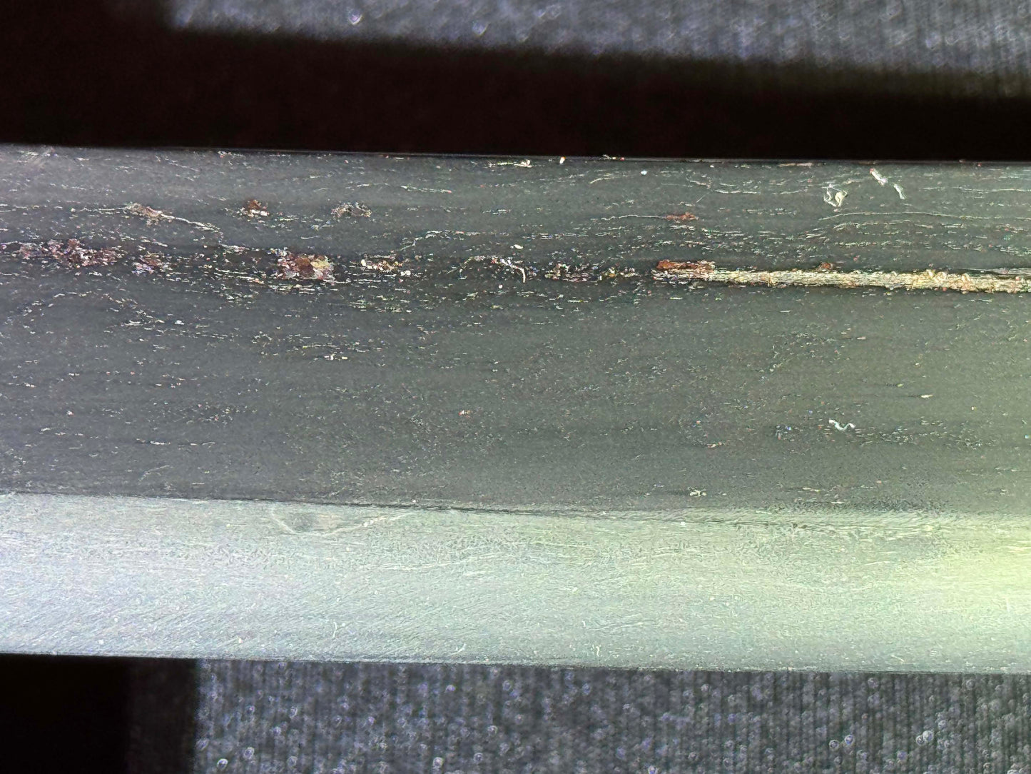 Antique Nihonto - Katakiriha Wakizashi in Shirasaya, Signed Soshu -hiro