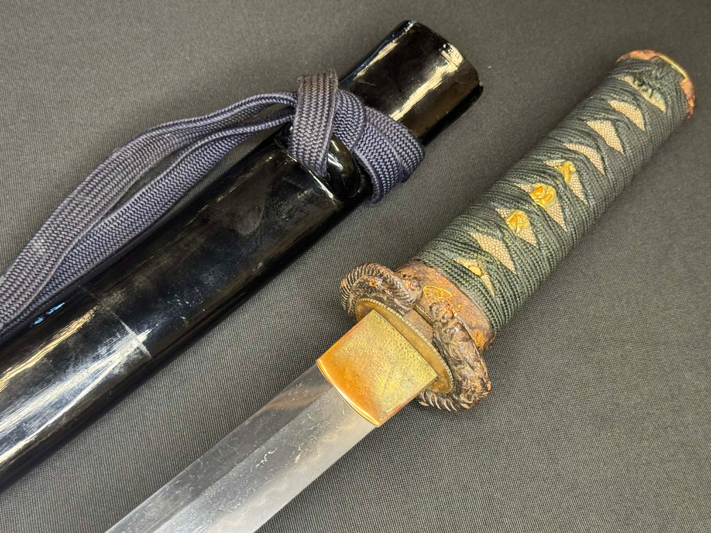 Antique Nihonto - Wakizashi in Dragon Koshirae