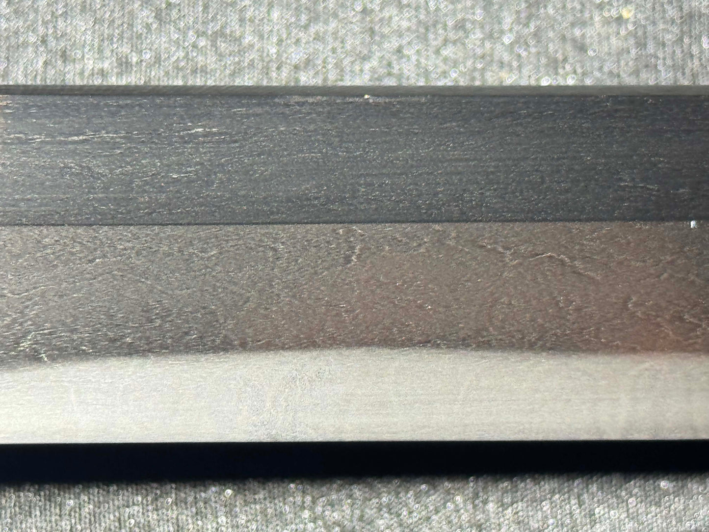 CONSIGNMENT Antique Nihonto - Wakizashi in Shirasaya, signed Settsu Ju Fujiwara Sadatsugu (unverified)