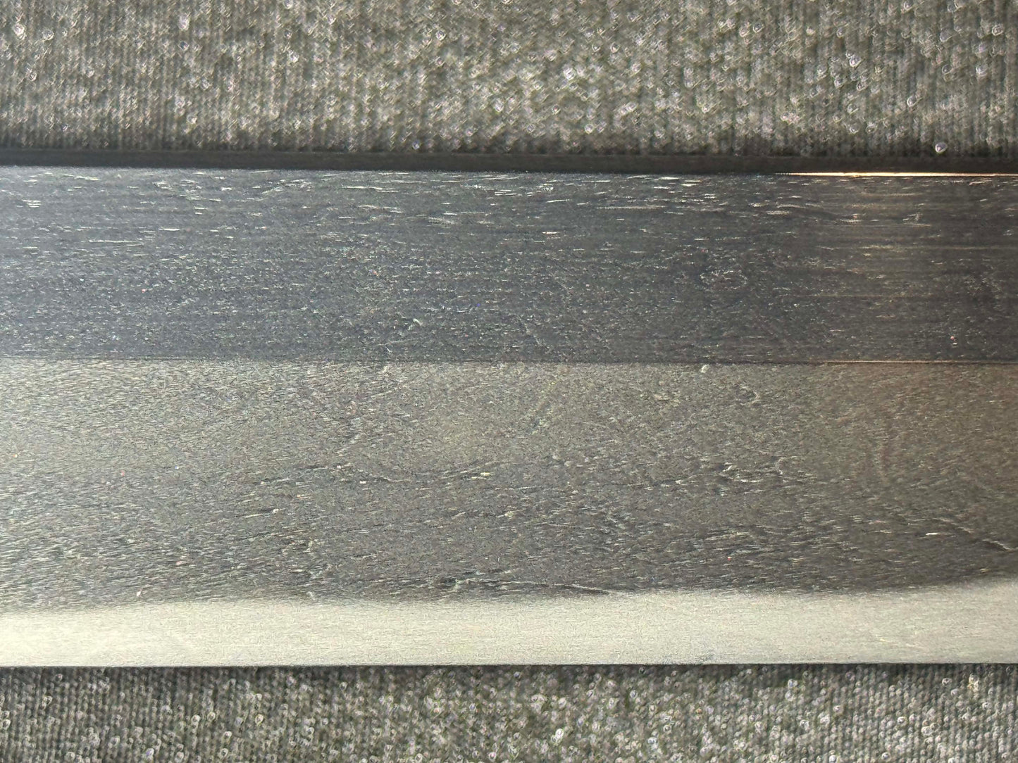 CONSIGNMENT Antique Nihonto - Wakizashi in Shirasaya, signed Settsu Ju Fujiwara Sadatsugu (unverified)