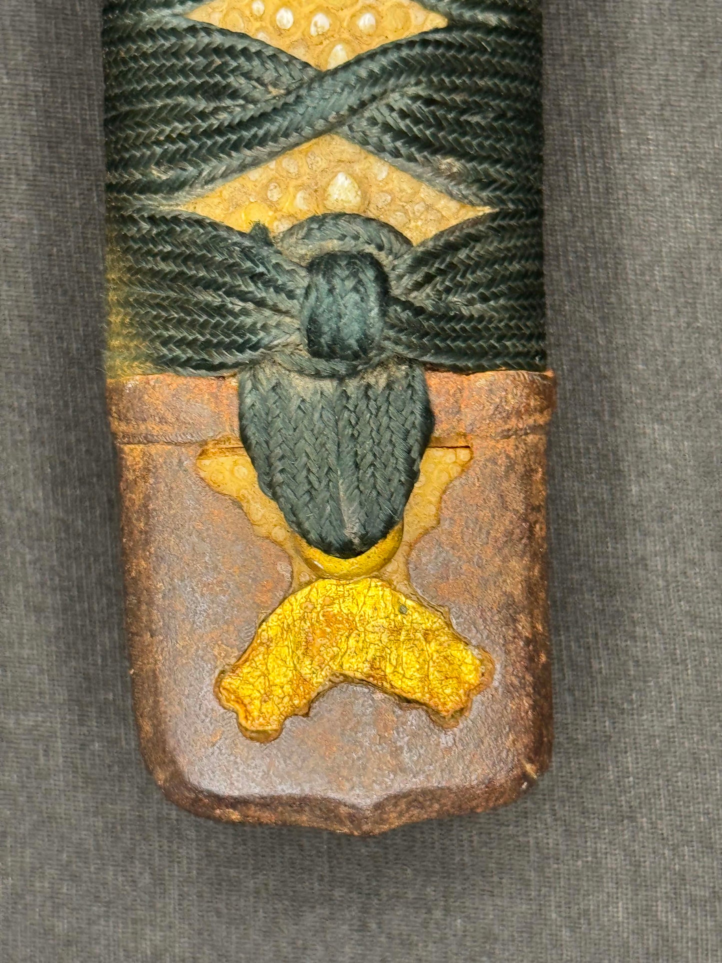 Antique Nihonto - Katana in Hamdachi Koshirae, Signed Chikushu Ju Sa Yasuchika, Dated Genji 1 (1864) NBTHK Certified
