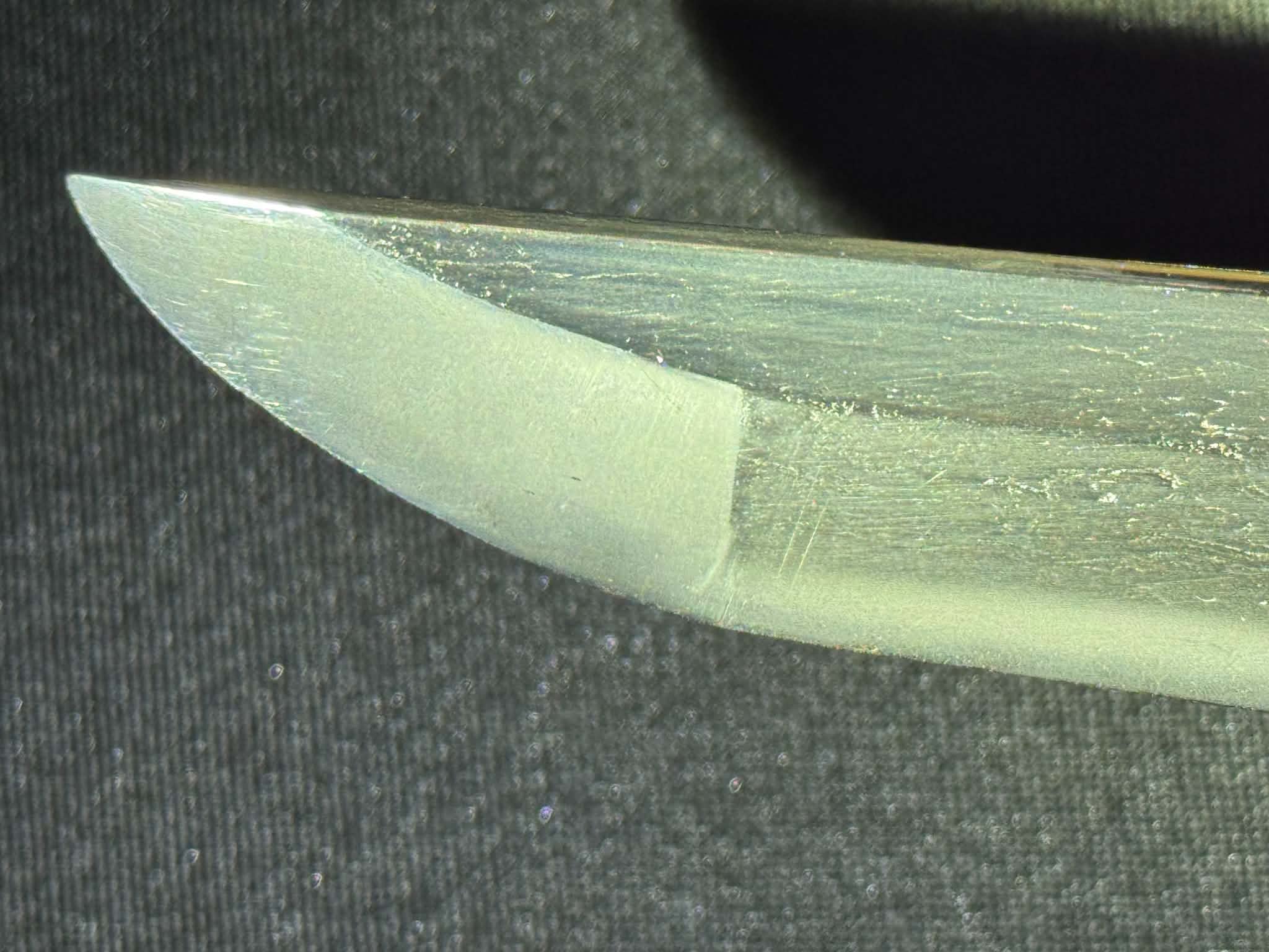 Antique Nihonto - VERY LONG Katana in Shirasaya - hagire
