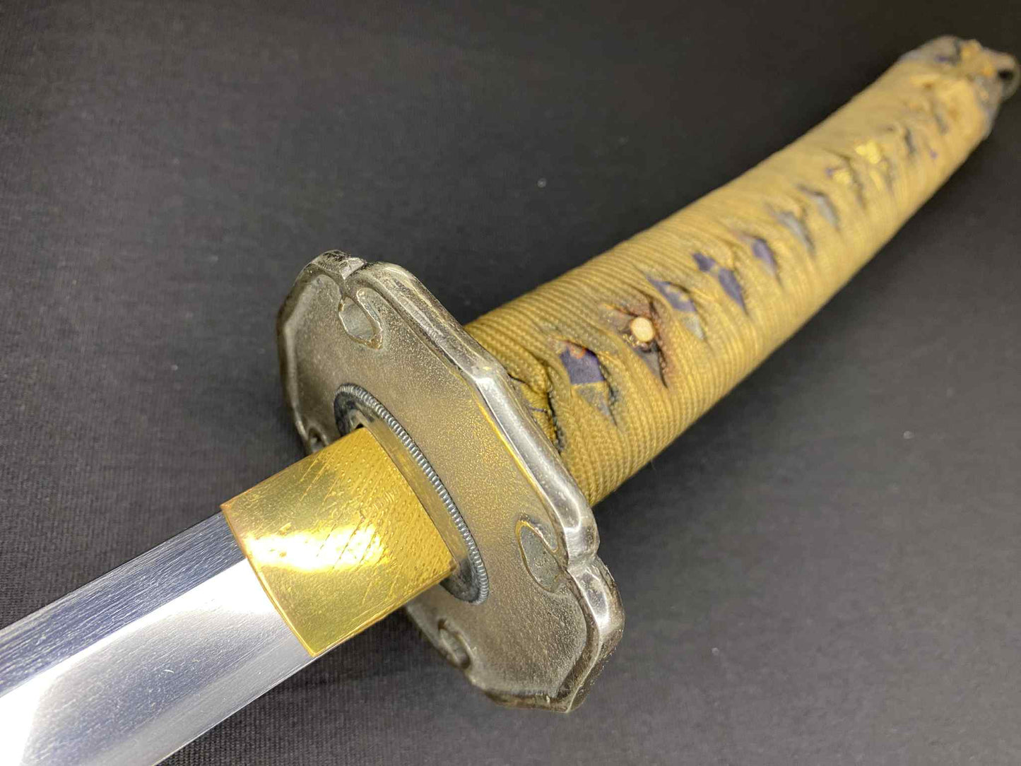 Antique Nihonto - Katana with Tachi Koshirae - Muramachi (5-600 years old) - NBTHK Attributed to Uda
