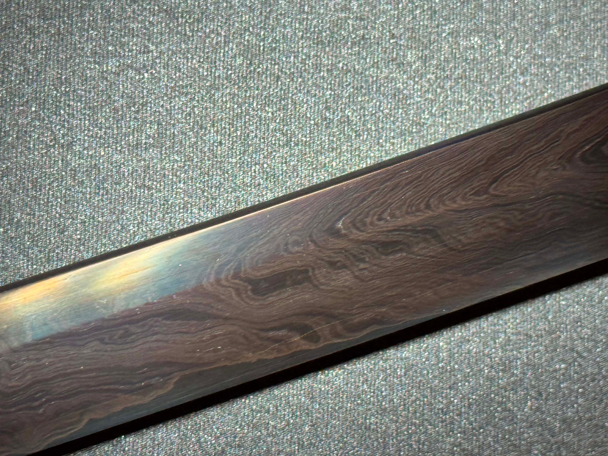Dragonspring Katana - Mizu Blue Eye Samurai Sanmai Meteorite Damascus