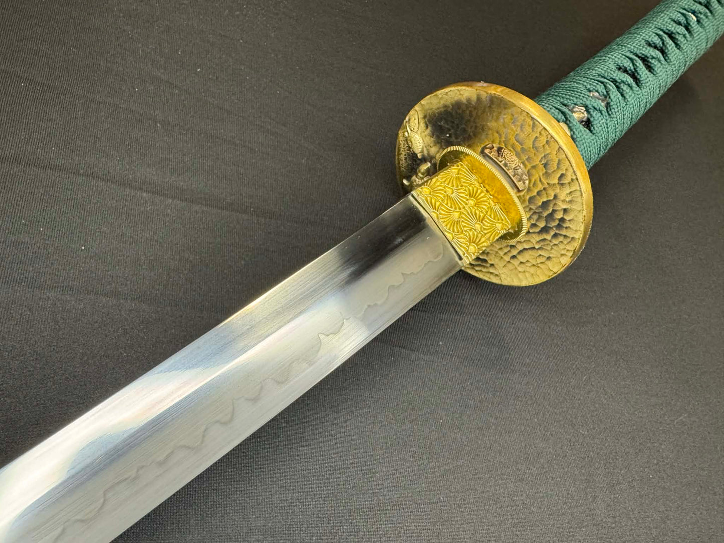 Moritaka Razor Katana -  "Irish" Turtle T10